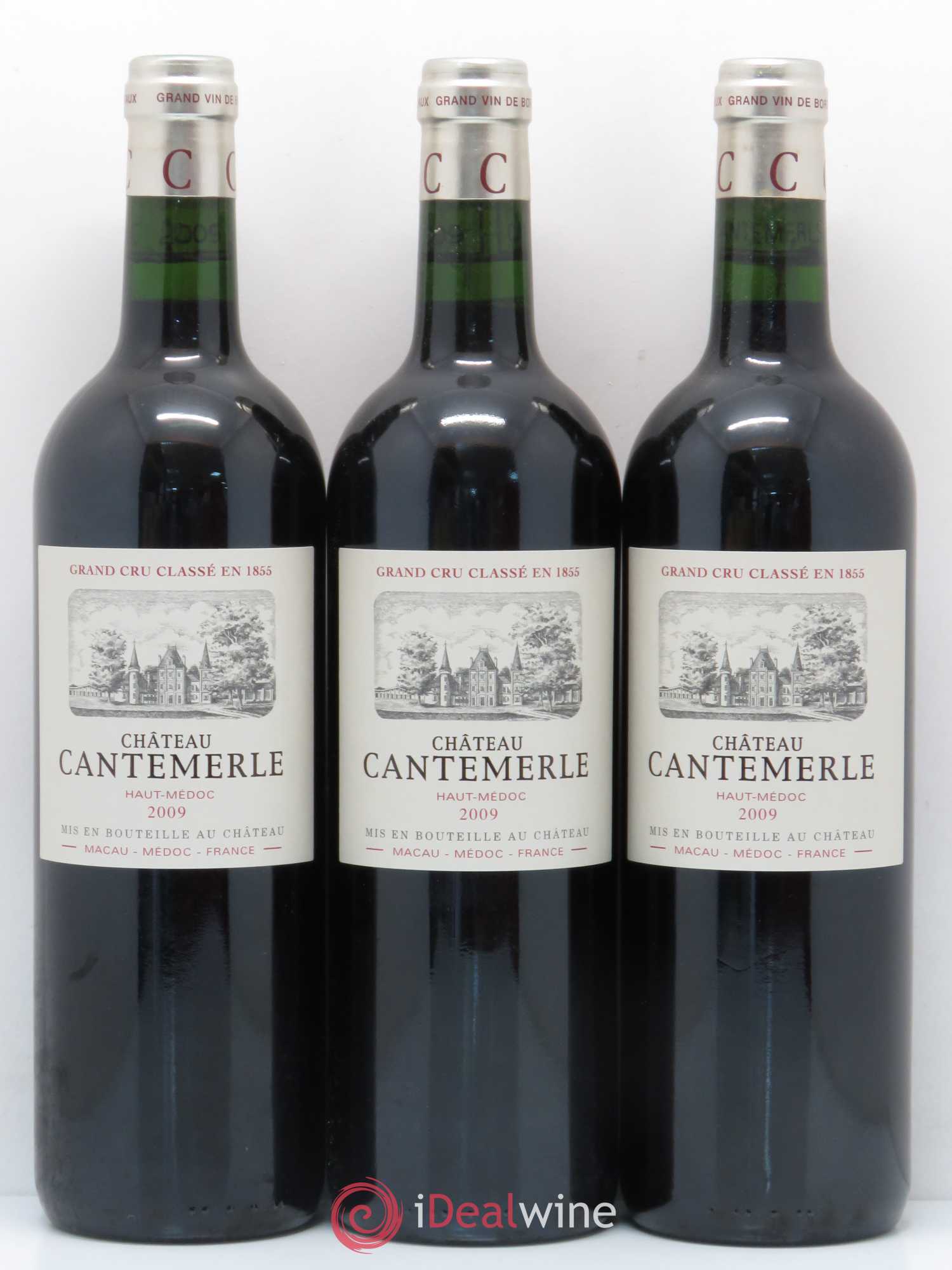 Château Cantemerle 5ème Grand Cru Classé 2009 - Lotto di 12 bottiglie - 1