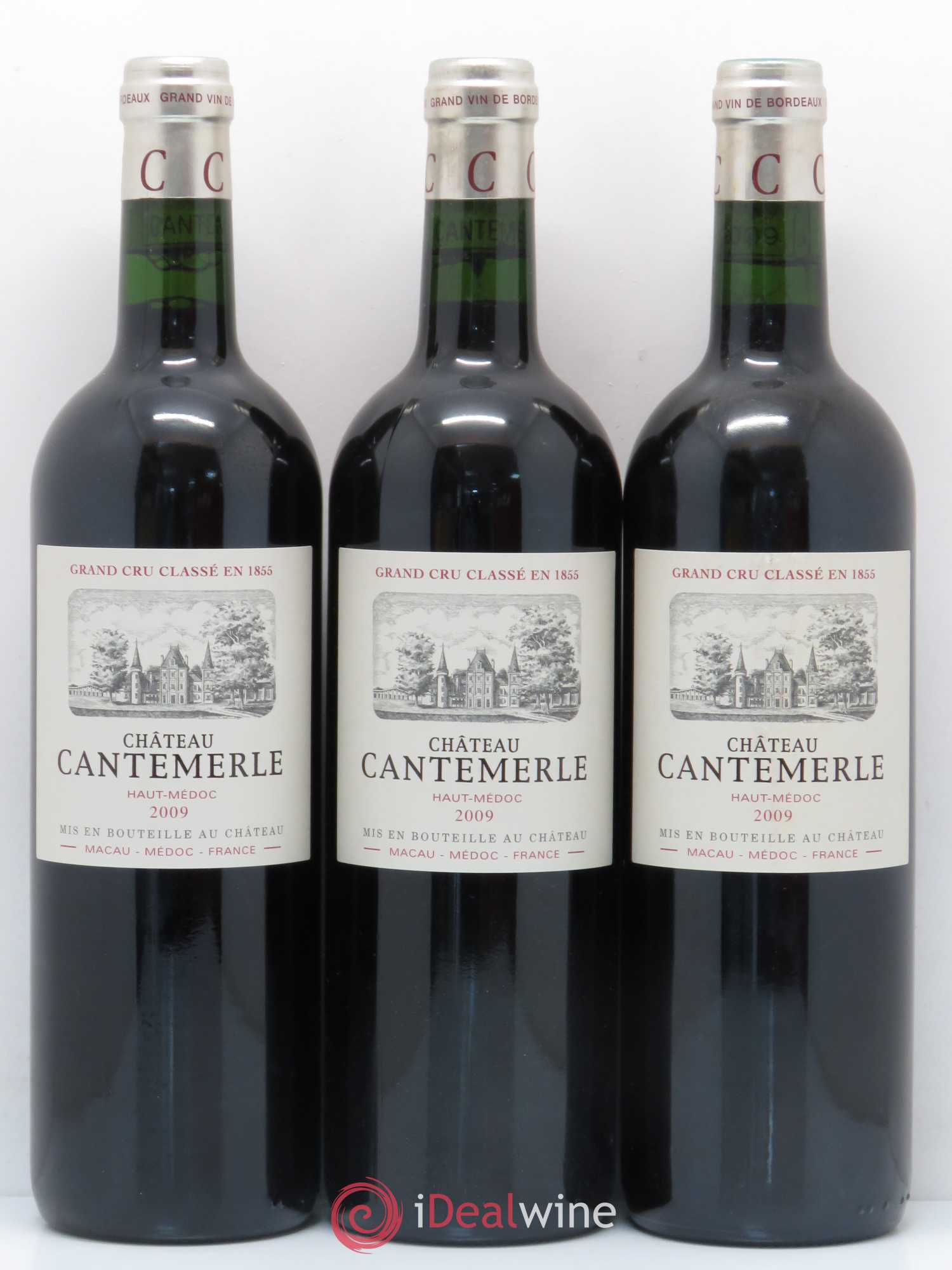 Château Cantemerle 5ème Grand Cru Classé 2009 - Lotto di 12 bottiglie - 3