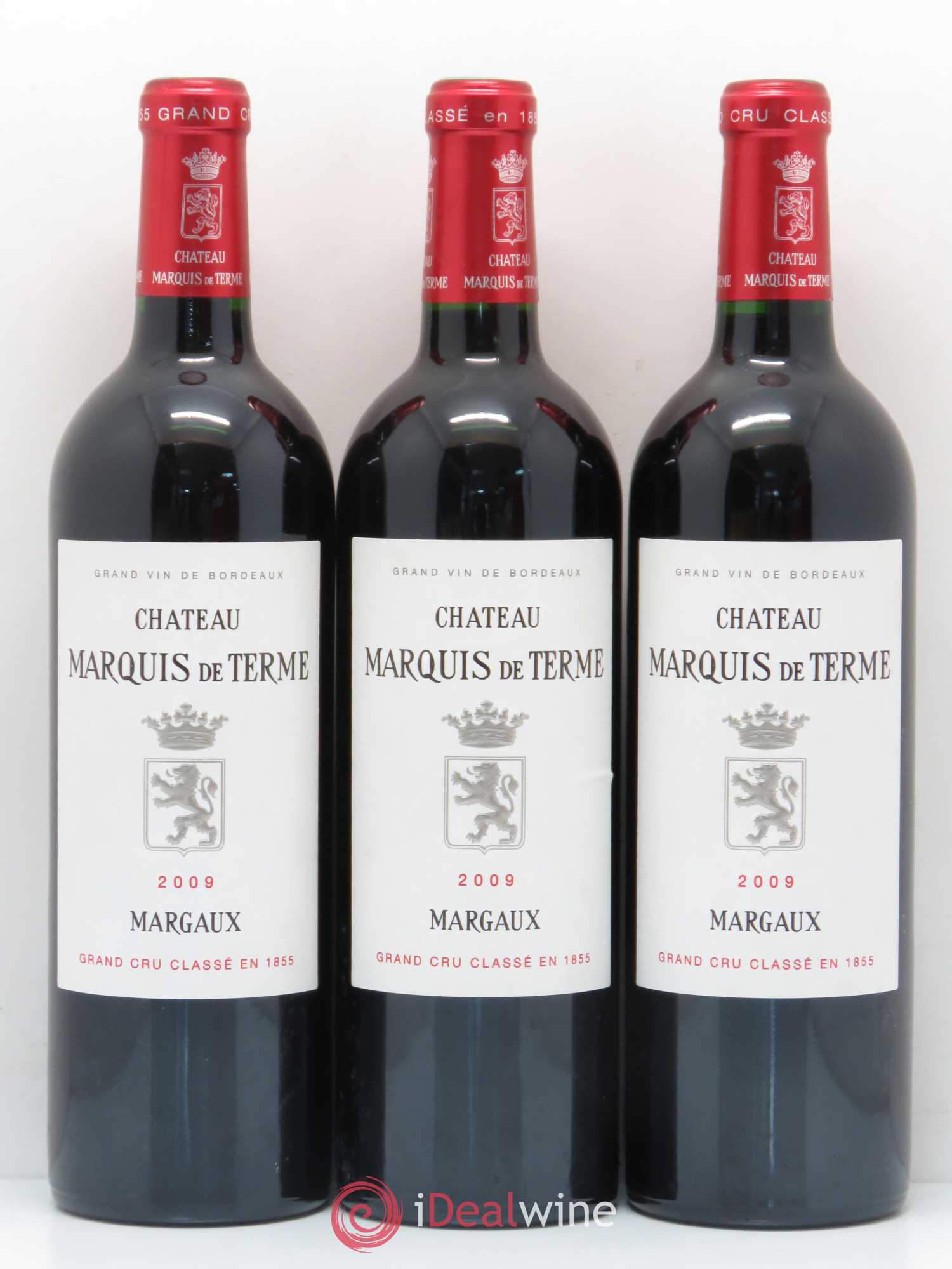 Château Marquis de Terme 4ème Grand Cru Classé 2009 - Lot de 12 bouteilles - 3
