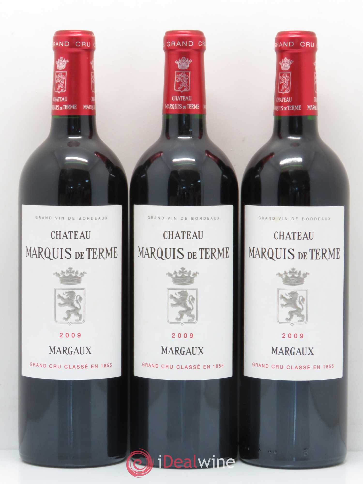 Château Marquis de Terme 4ème Grand Cru Classé 2009 - Lot de 12 bouteilles - 4