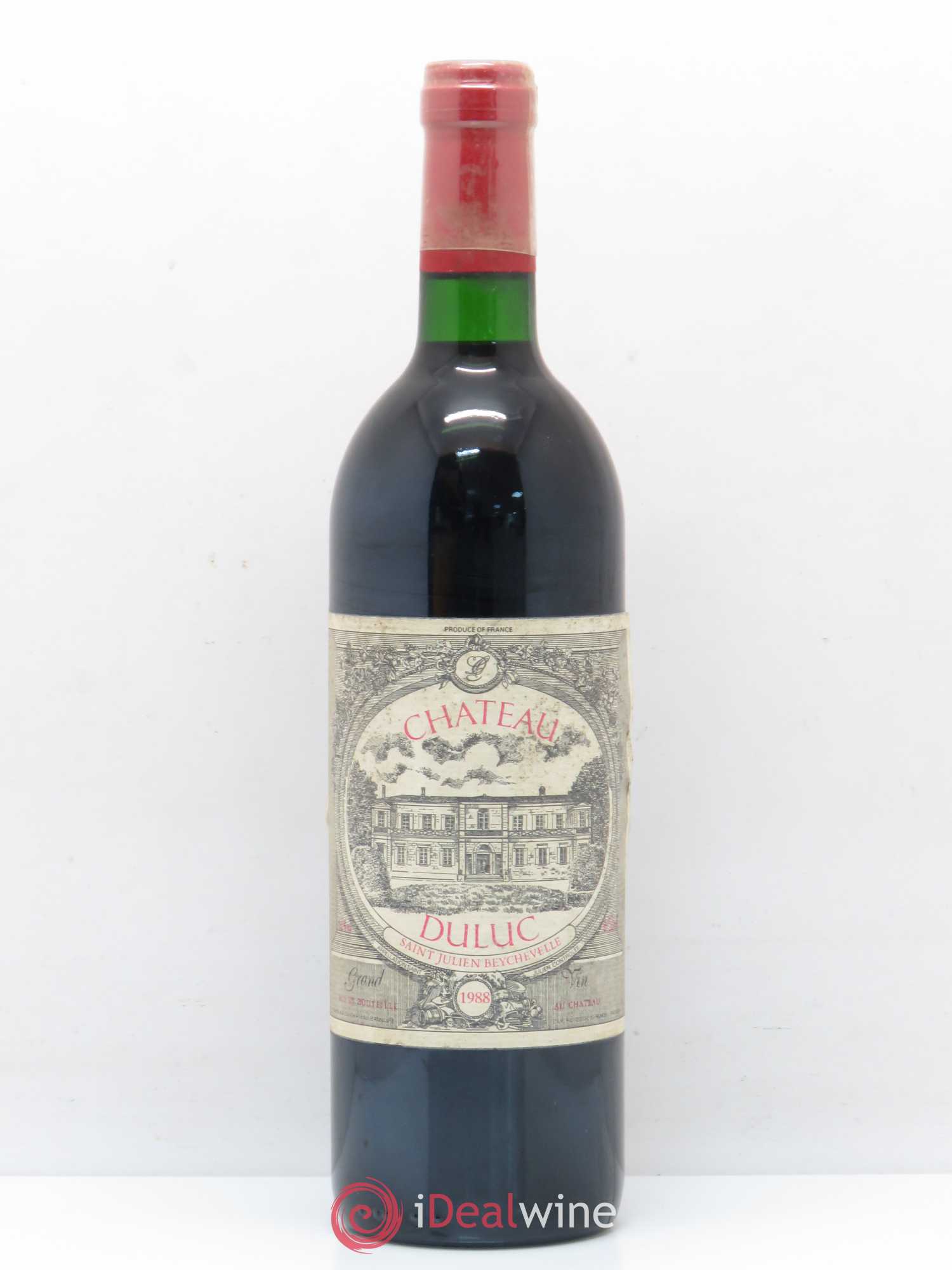 Duluc de Branaire Second Vin 1988 - Lot de 1 bouteille - 0