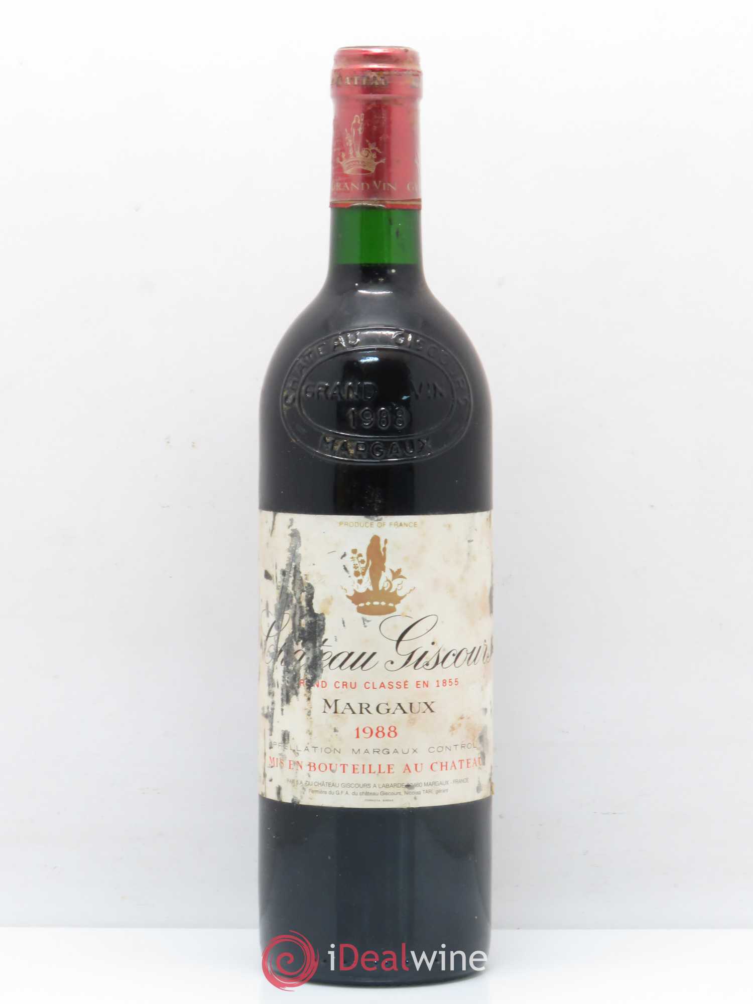 Château Giscours 3ème Grand Cru Classé 1988 - Lot de 1 bouteille - 0