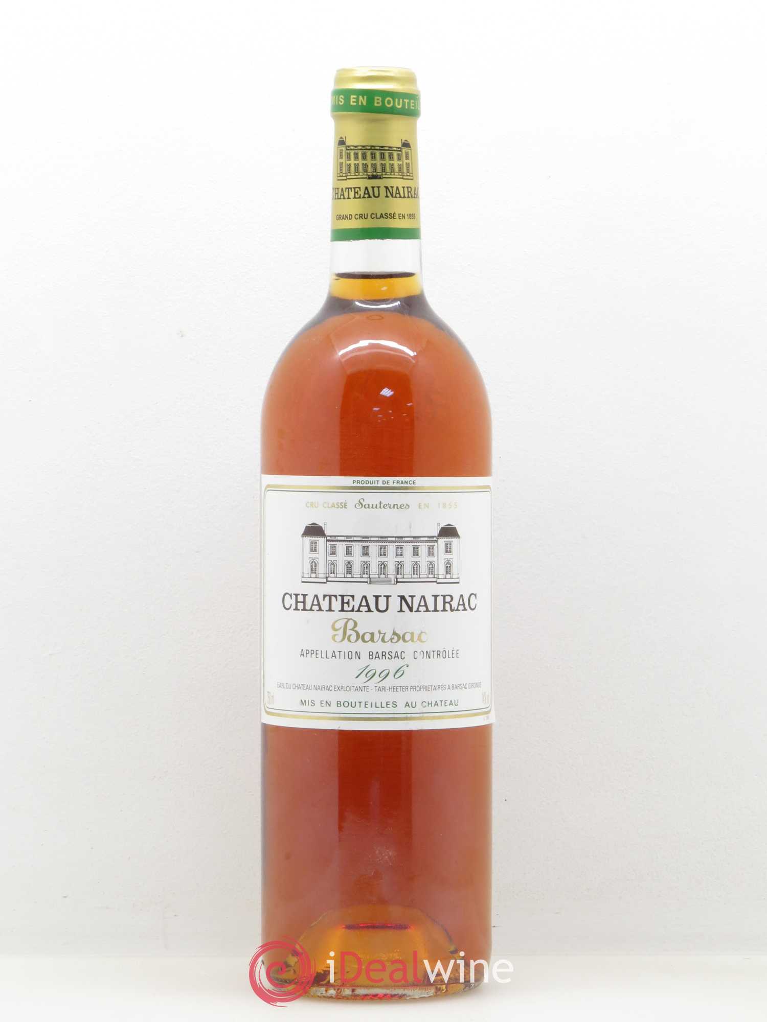Château Nairac 2ème Grand Cru Classé 1996 - Lotto di 1 bottiglia - 0
