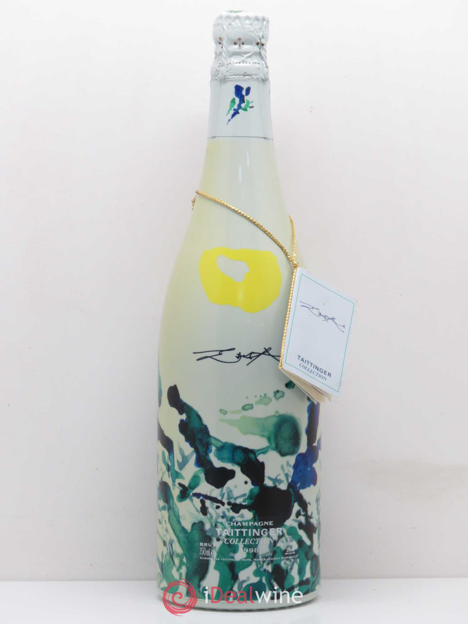 1998 - Collection Zao Wou Ki Taittinger 1998 - Lot de 1 bouteille - 0