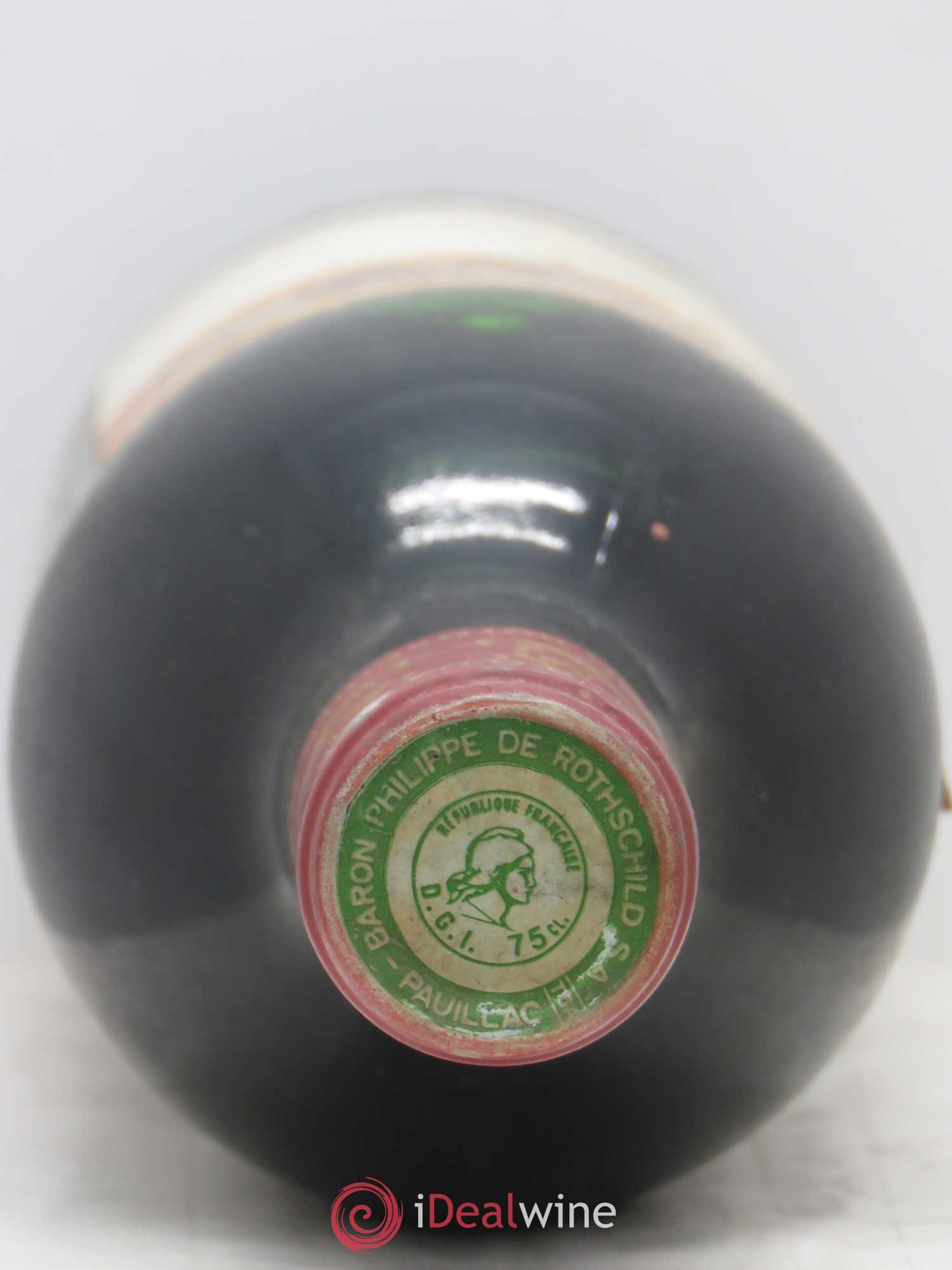 Château Mouton Rothschild 1er Grand Cru Classé 1987 - Lot de 2 bouteilles - 1