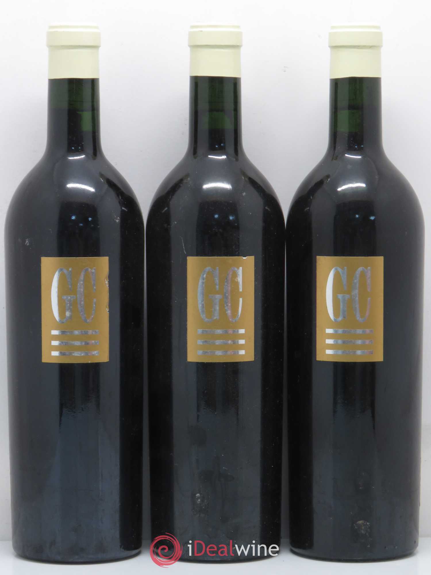 Cahors Château du Cèdre Pascal et Jean-Marc Verhaeghe Cuvée G C 2003 - Lot de 3 bouteilles - 0