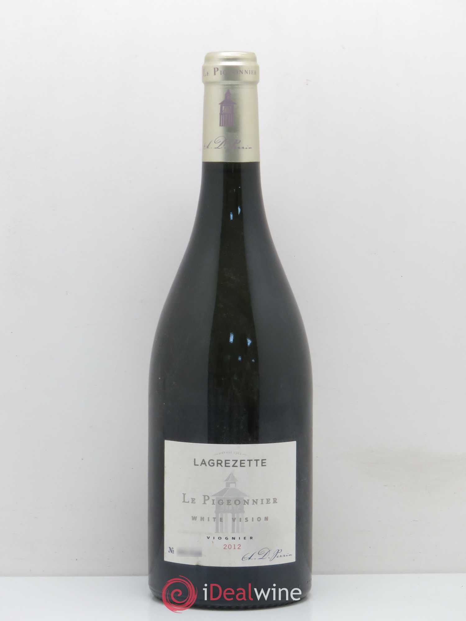 Divers Côtes du Lot Le pigeonnier White Vision Lagrezette 2012 - Posten von 1 Flasche - 0