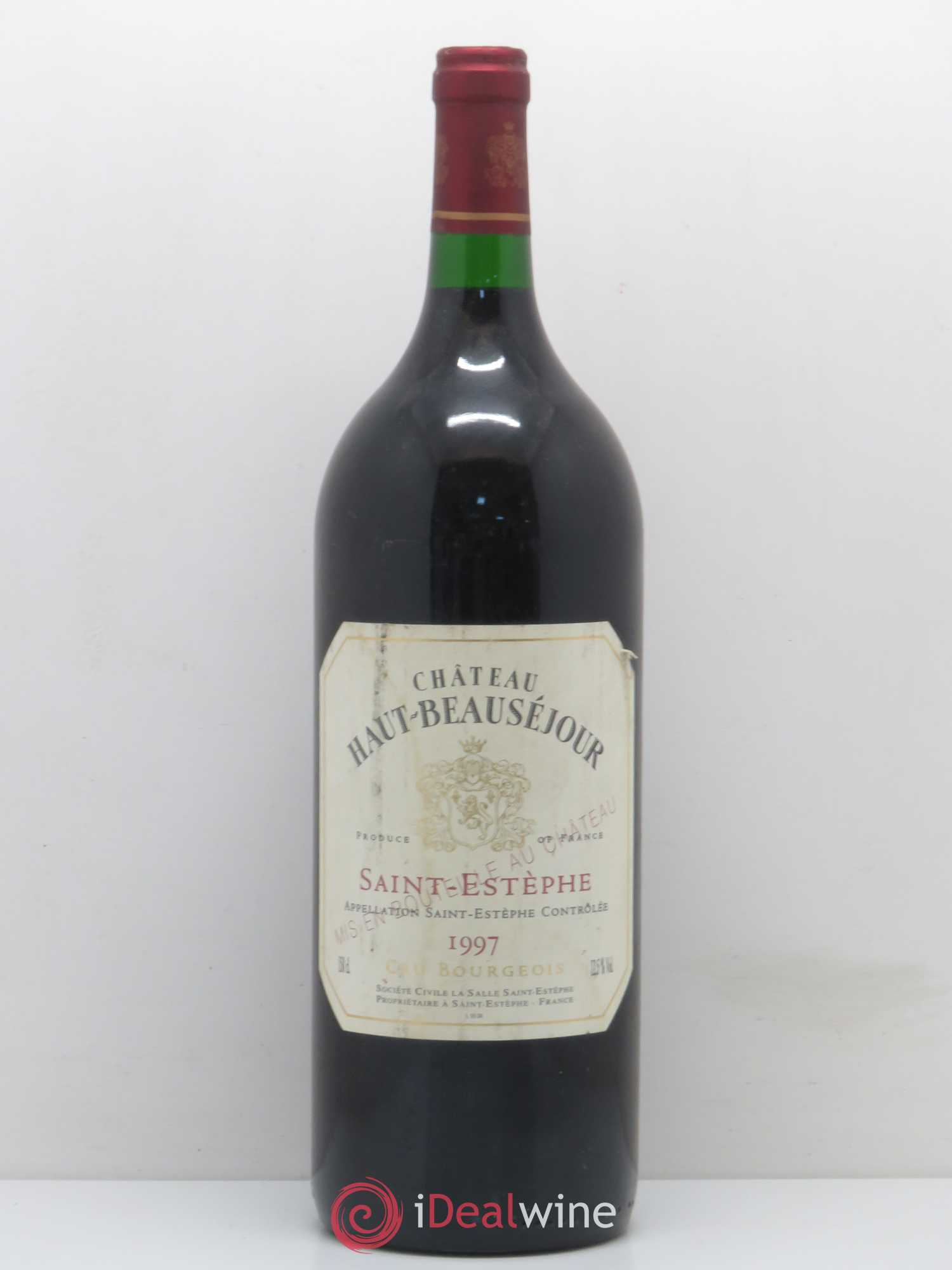 Château Haut Beauséjour Cru Bourgeois 1997 - Lot de 1 magnum - 0