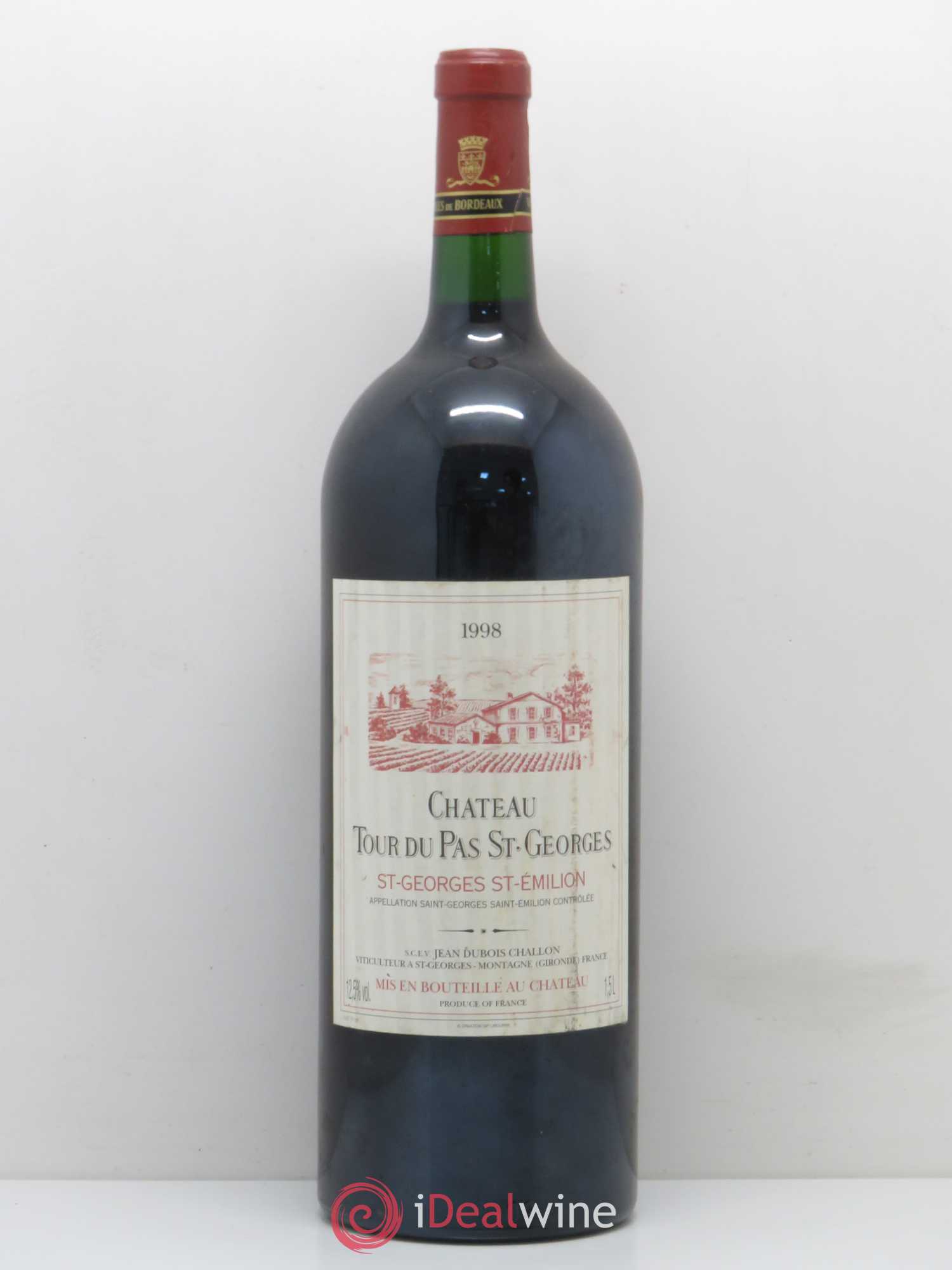 Bordeaux Saint-Georges Saint-Emilion Château Tour du Pas Saint-Georges 1998 - Posten von 1 Magnum - 0
