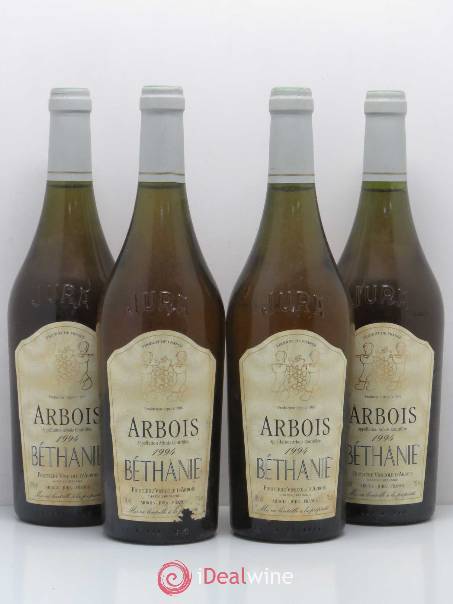 Arbois Fruitiere Vinicole d'Arbois Bethanie 1994 - Posten von 4 Flaschen - 0