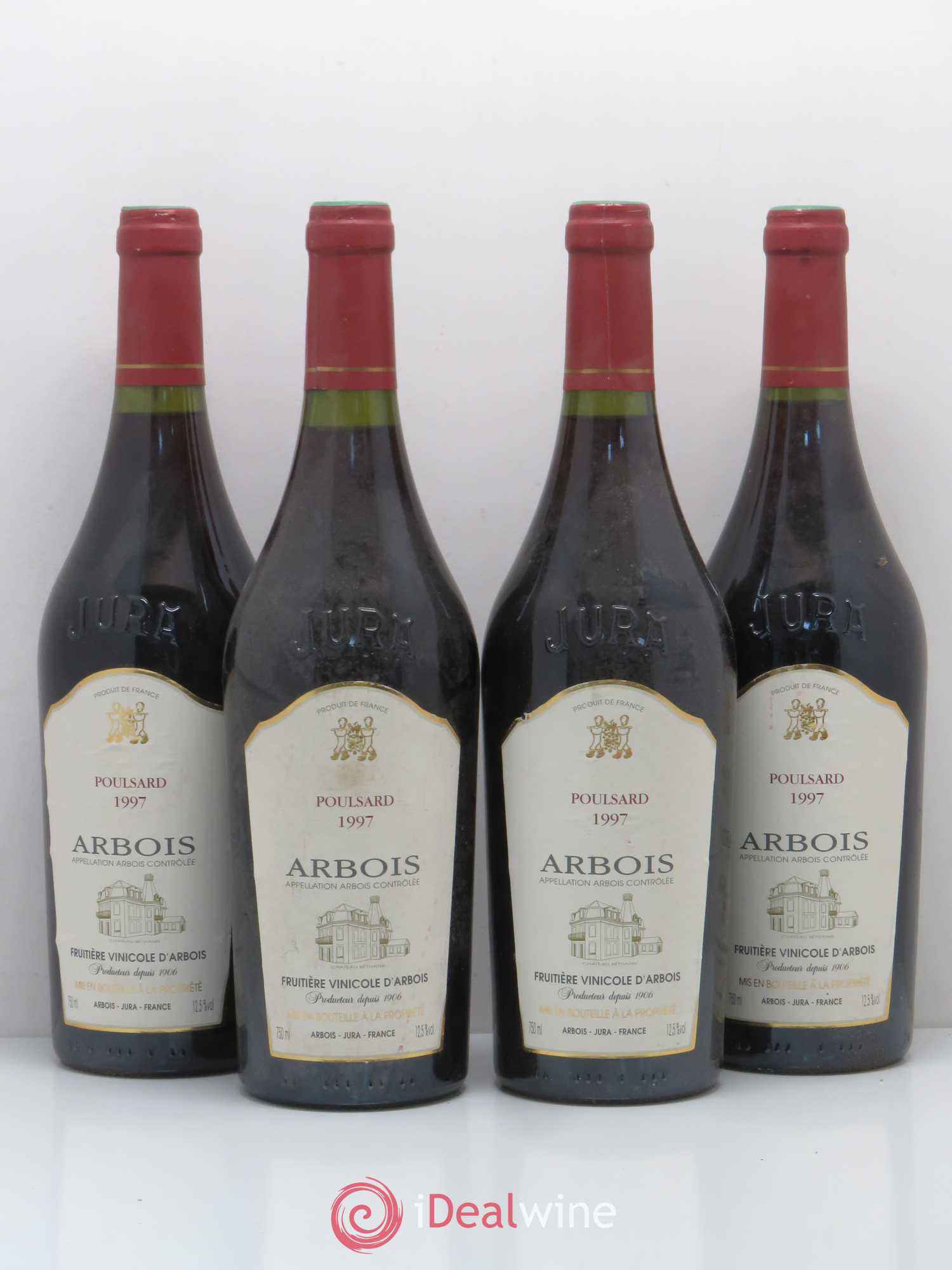 Arbois Fruitiere Vinicole d'Arbois Poulsard 1997 - Posten von 4 Flaschen - 0