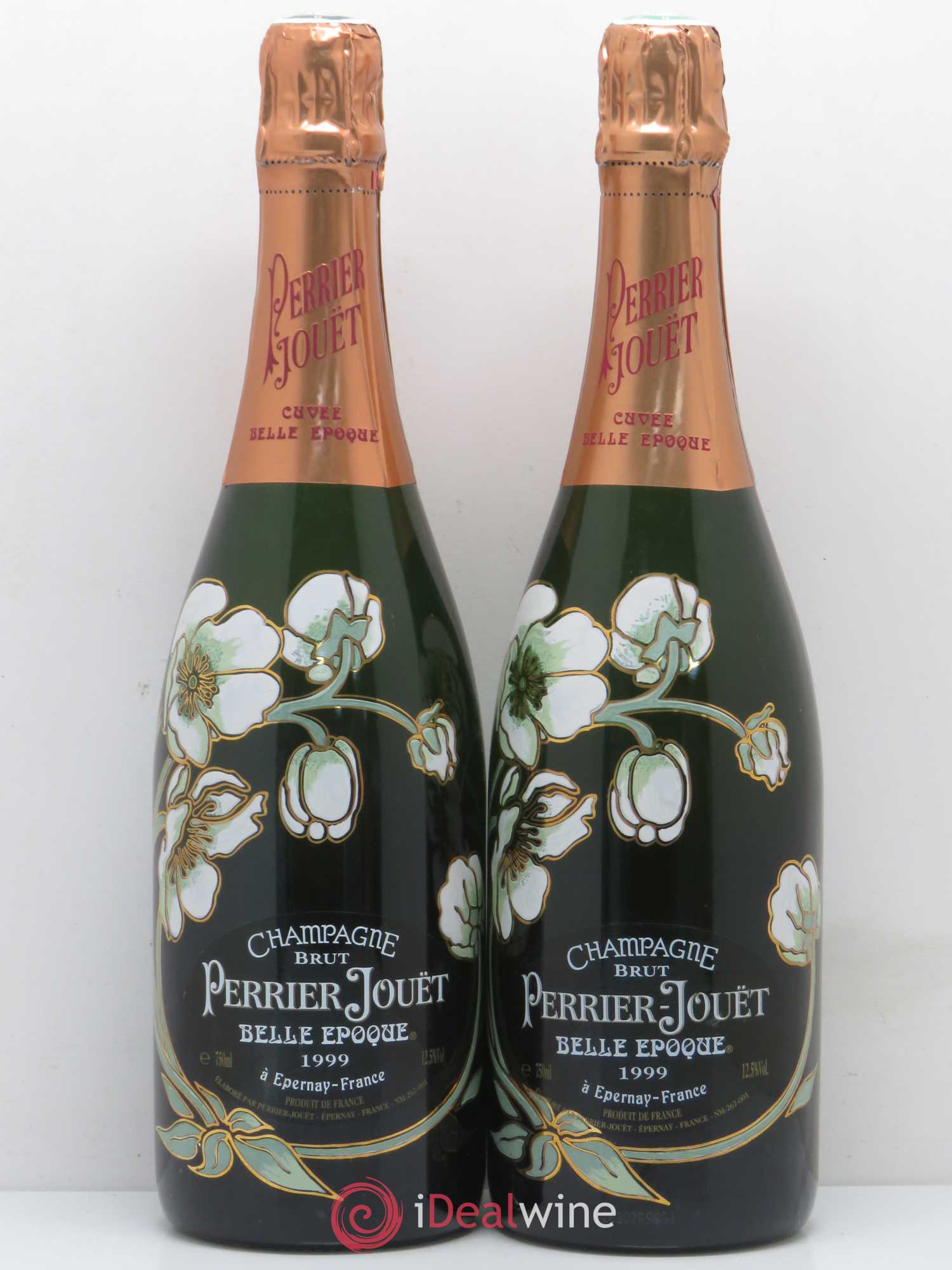 Cuvée Belle Epoque Brut Perrier-Jouët 1999 - Lot de 2 bouteilles - 0