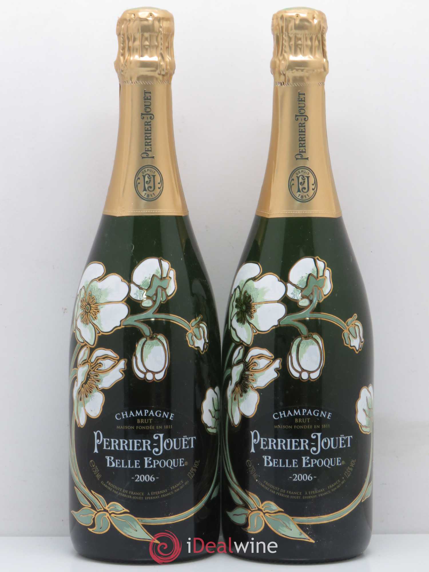 Cuvée Belle Epoque Brut Perrier-Jouët 2006 - Lot de 2 bouteilles - 0