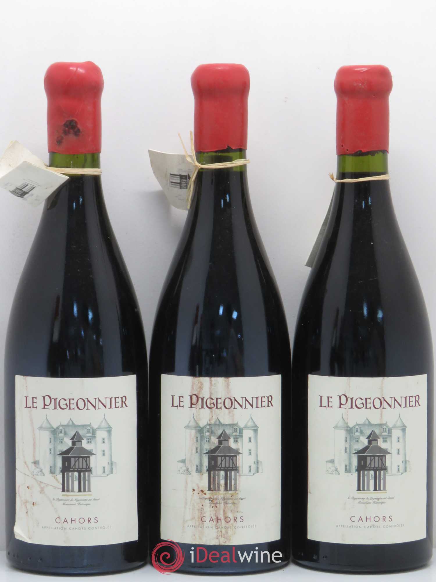 Cahors Château Lagrezette Le Pigeonnier Alain Dominique Perrin 1998 - Lot de 5 bouteilles - 1