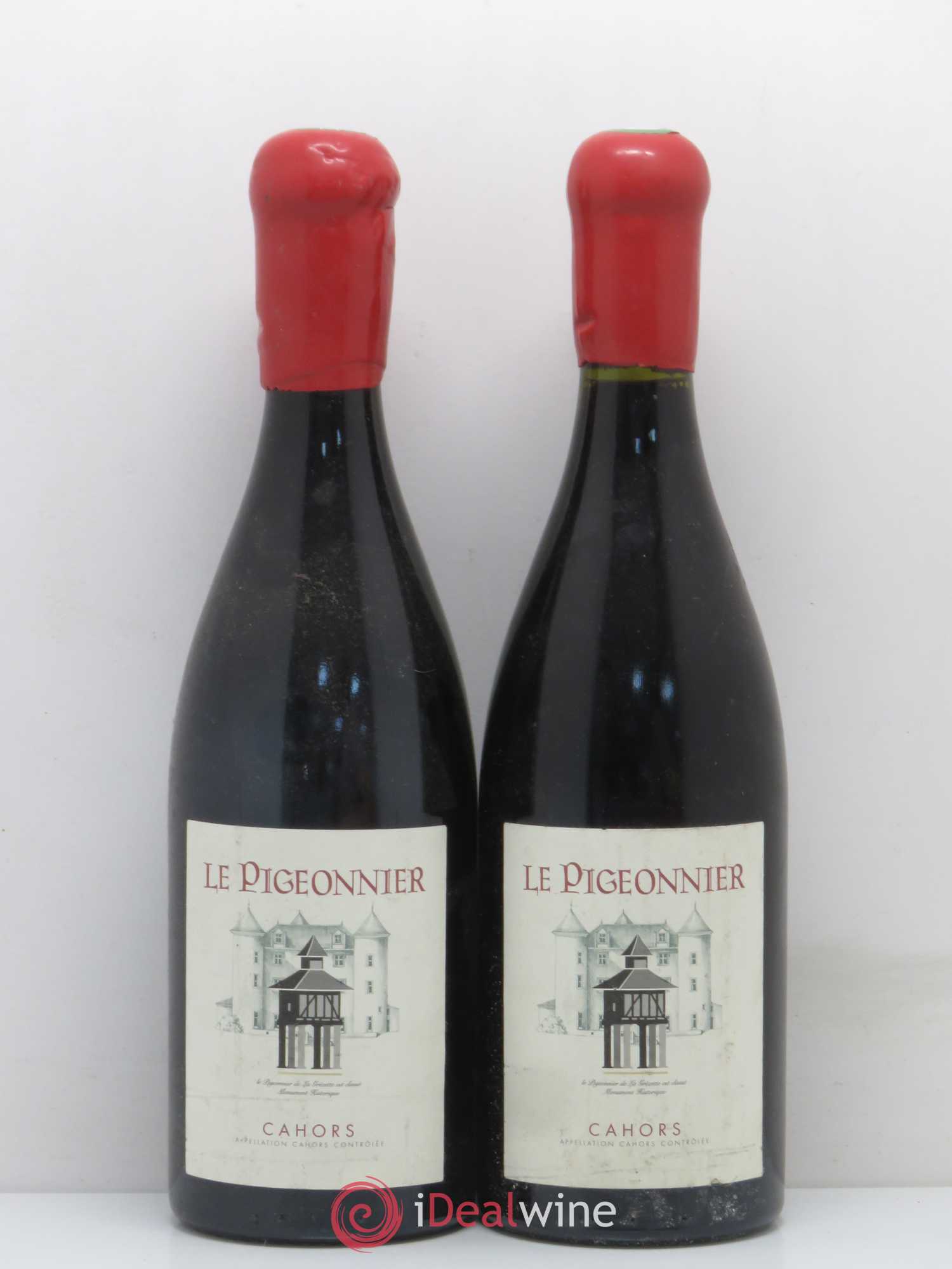 Cahors Château Lagrezette Le Pigeonnier Alain Dominique Perrin 2001 - Lot de 2 bouteilles - 0