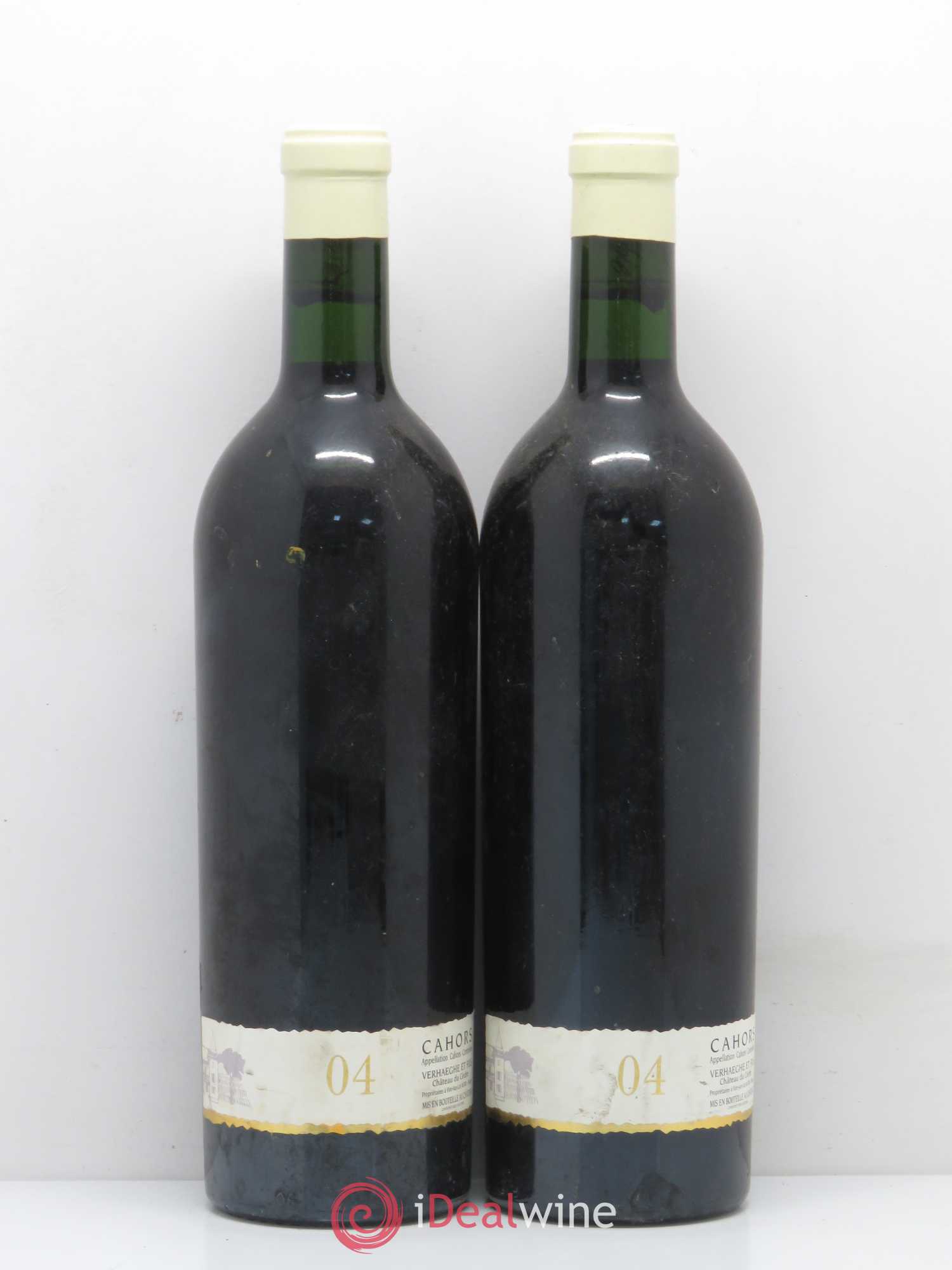 Cahors Château du Cèdre Pascal et Jean-Marc Verhaeghe Cuvée G C 2004 - Lot de 2 bouteilles - 1