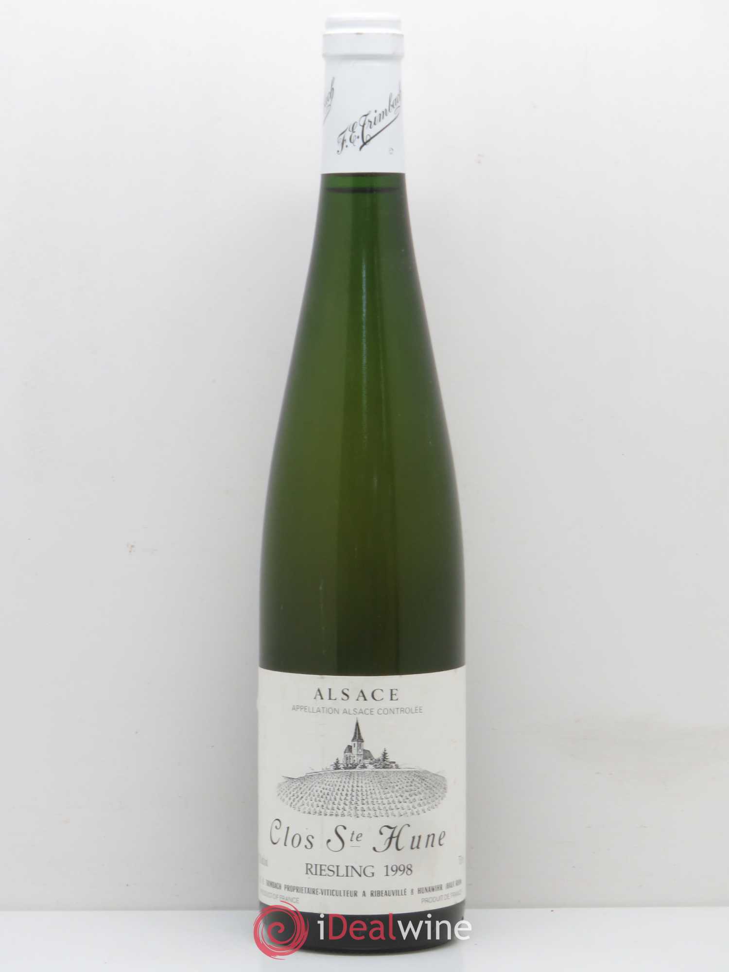 Alsace Riesling Clos Sainte-Hune Trimbach (Domaine) 1998 - Lot de 1 bouteille - 0