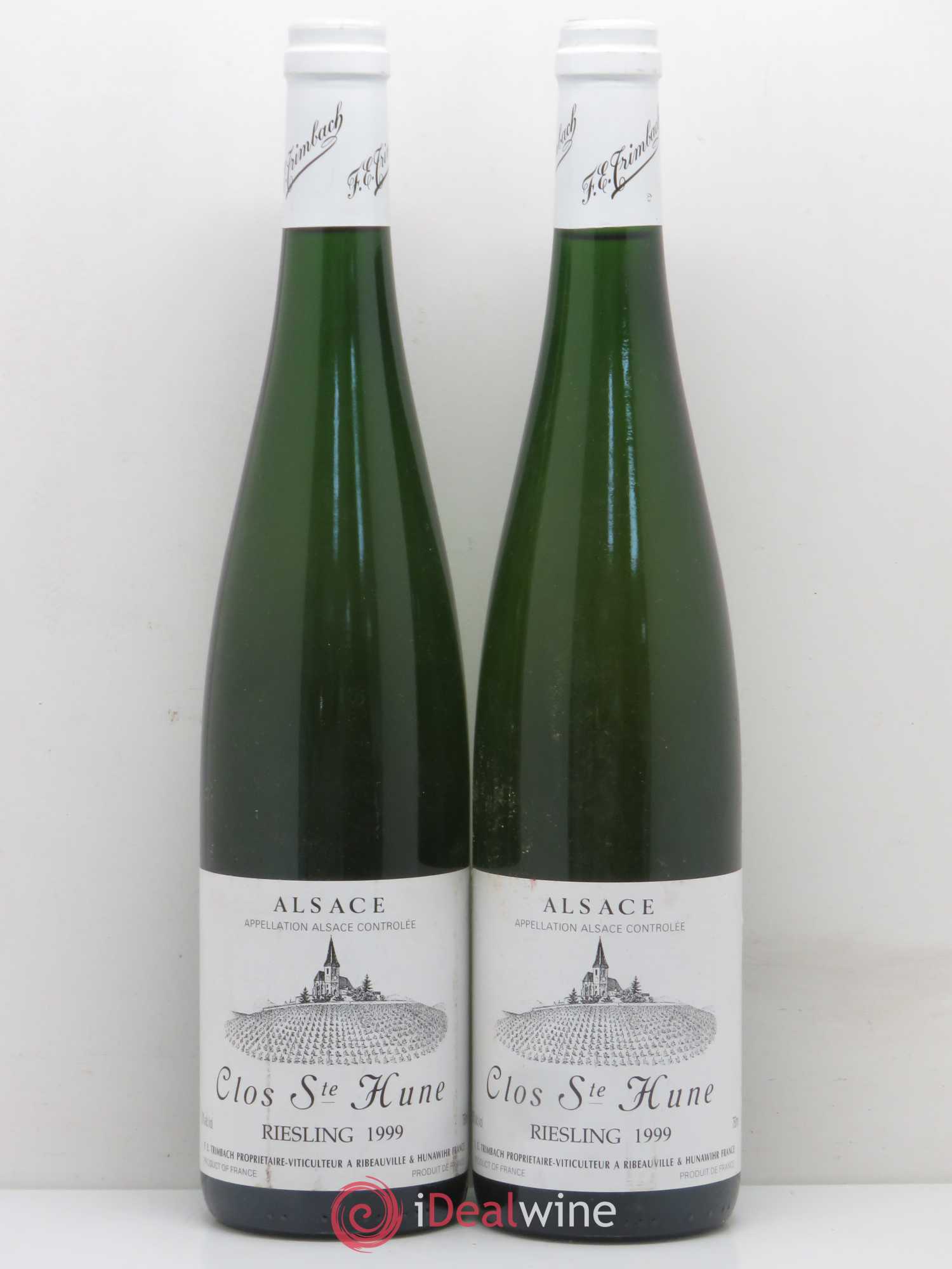 Alsace Riesling Clos Sainte-Hune Trimbach (Domaine) 1999 - Lot de 2 bouteilles - 0