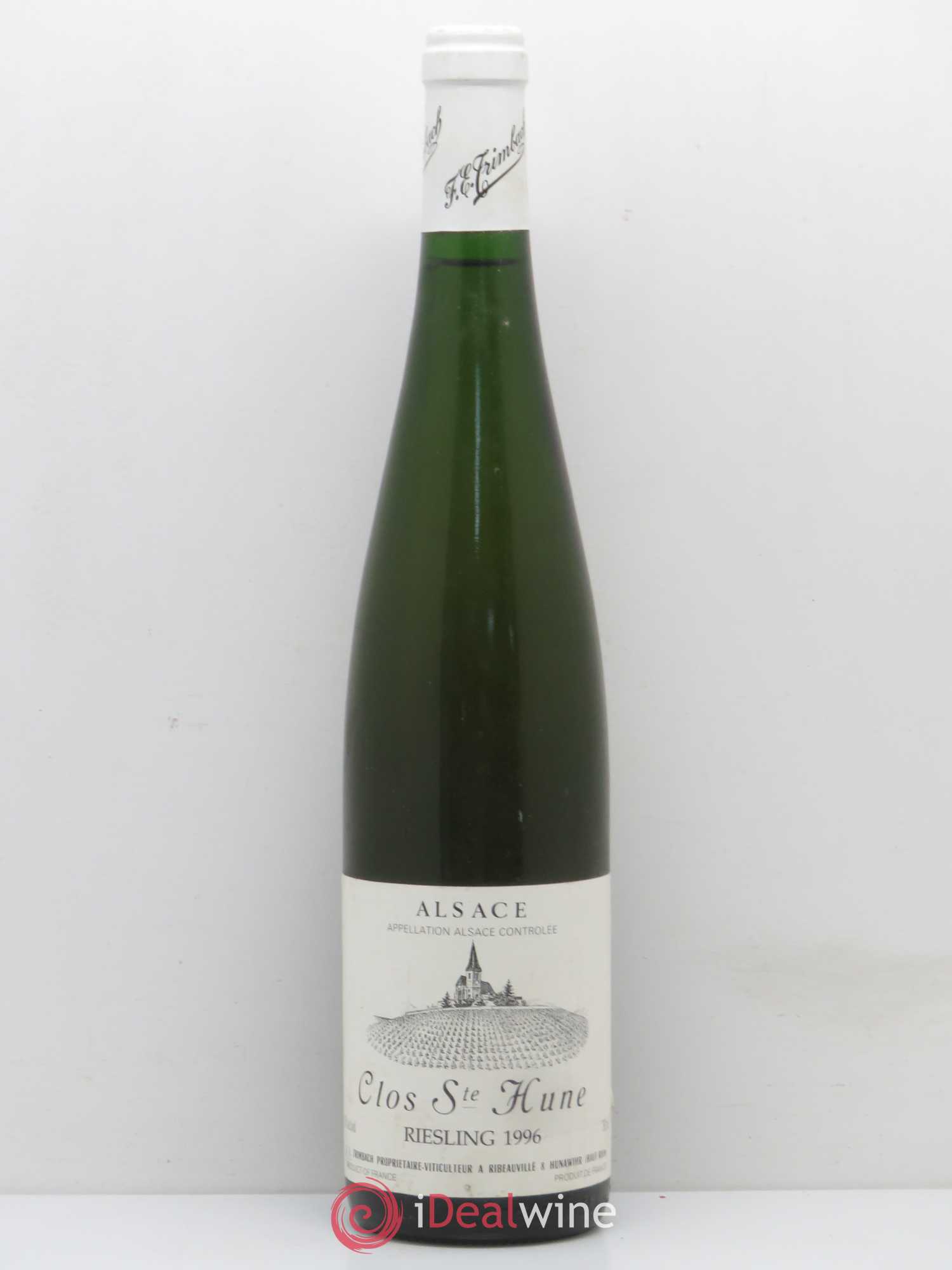 Alsace Riesling Clos Sainte-Hune Trimbach (Domaine) 1996 - Lot de 1 bouteille - 0