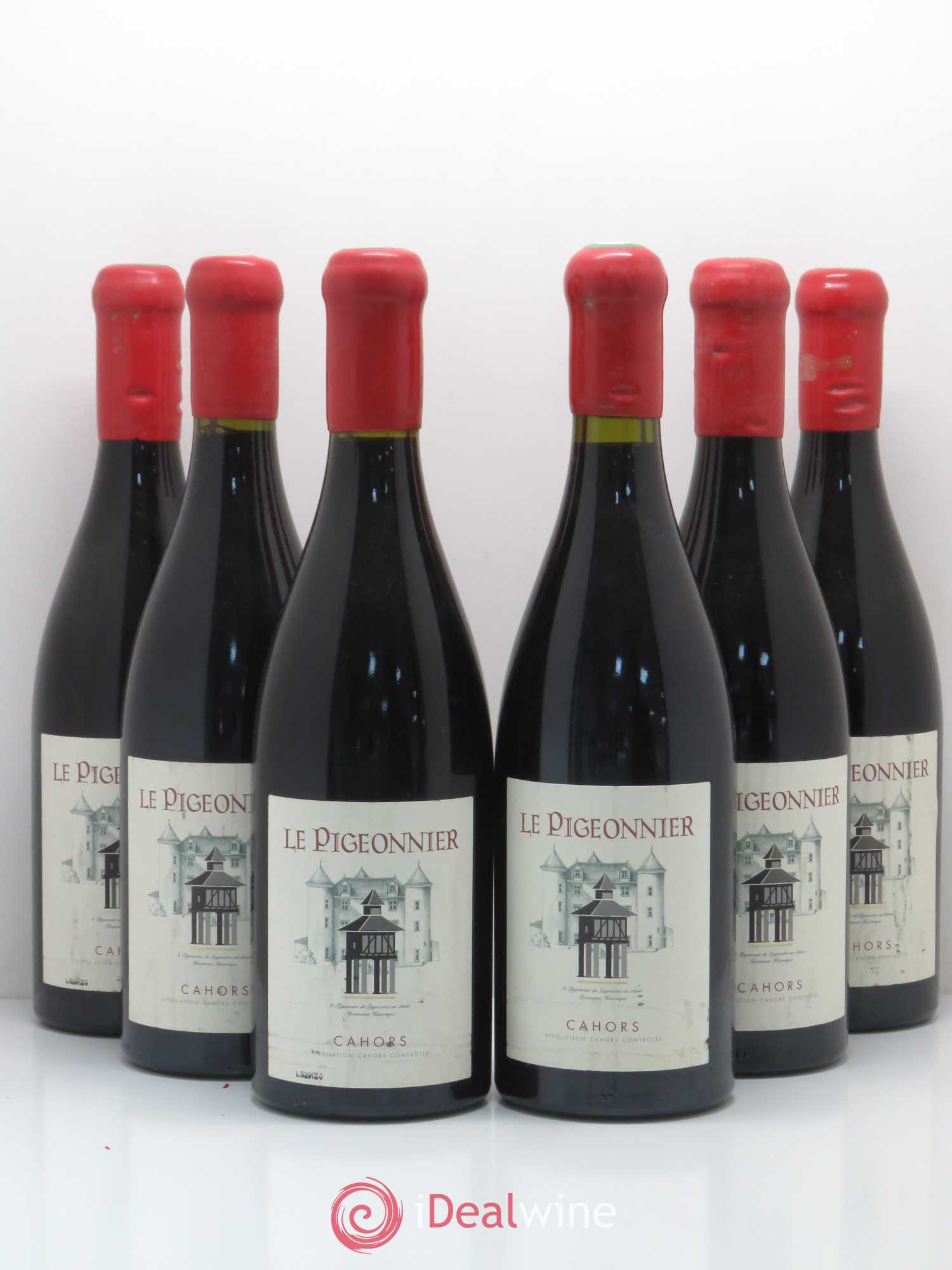 Cahors Château Lagrezette Le Pigeonnier Alain Dominique Perrin 2000 - Lot de 6 bouteilles - 0