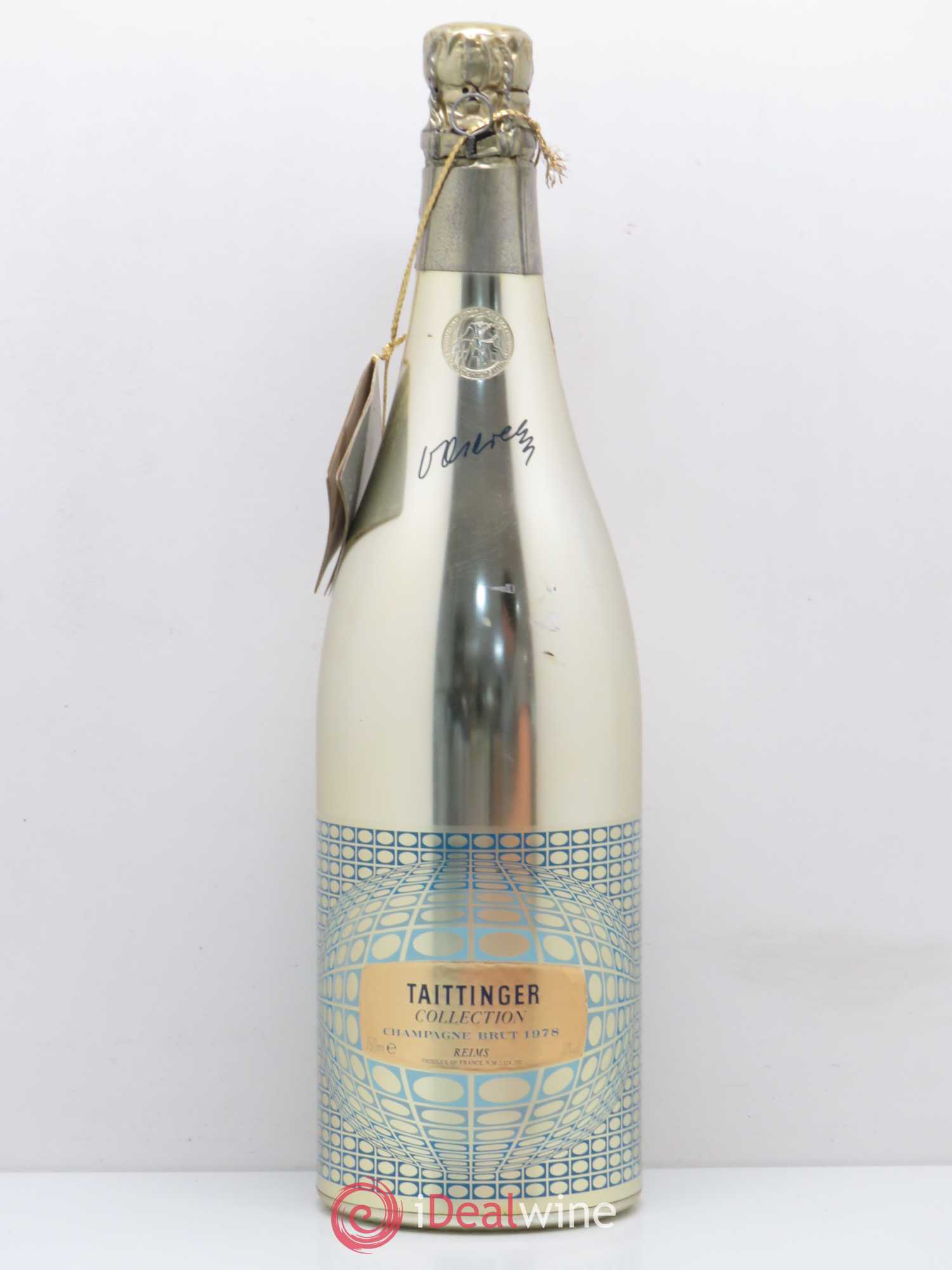 1978 - Collection Vasarely Taittinger 1978 - Lot de 1 bouteille - 0