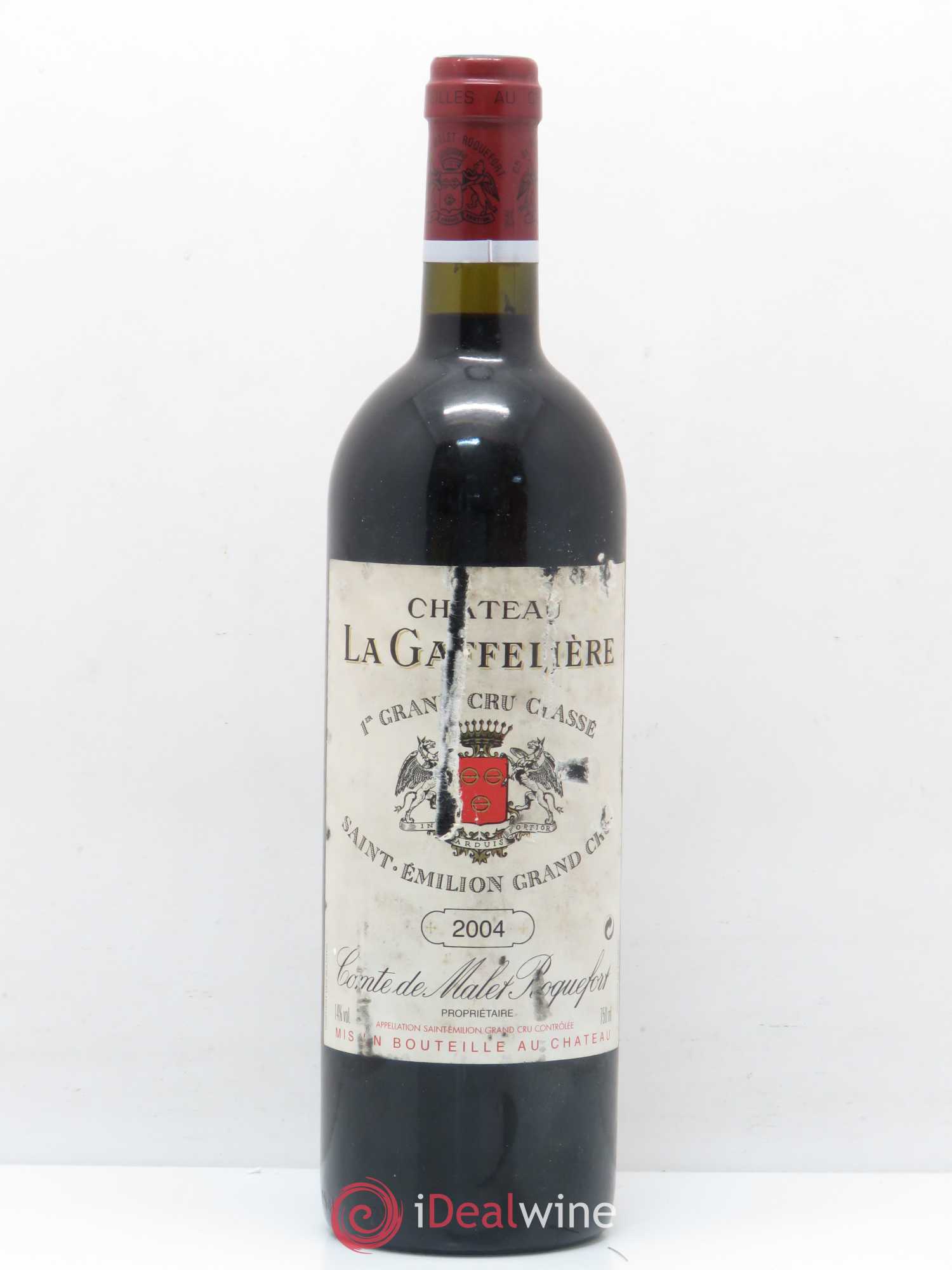 Château la Gaffelière 1er Grand Cru Classé B 2004 - Lot de 1 bouteille - 0