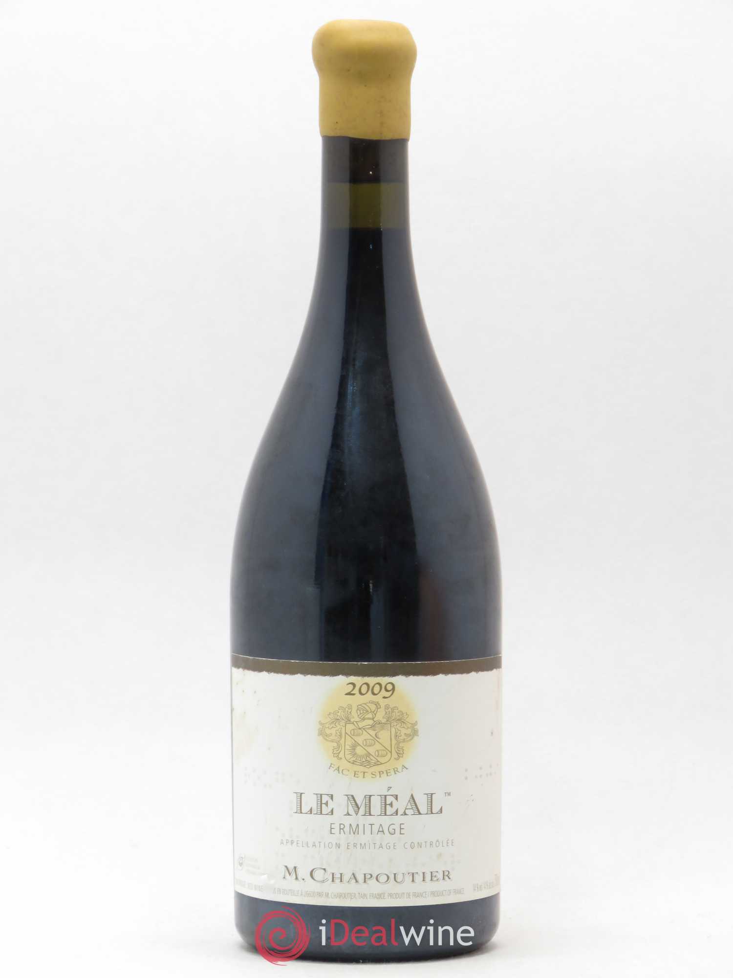 Hermitage Ermitage Le Méal Chapoutier 2009 - Lot de 1 bouteille - 0