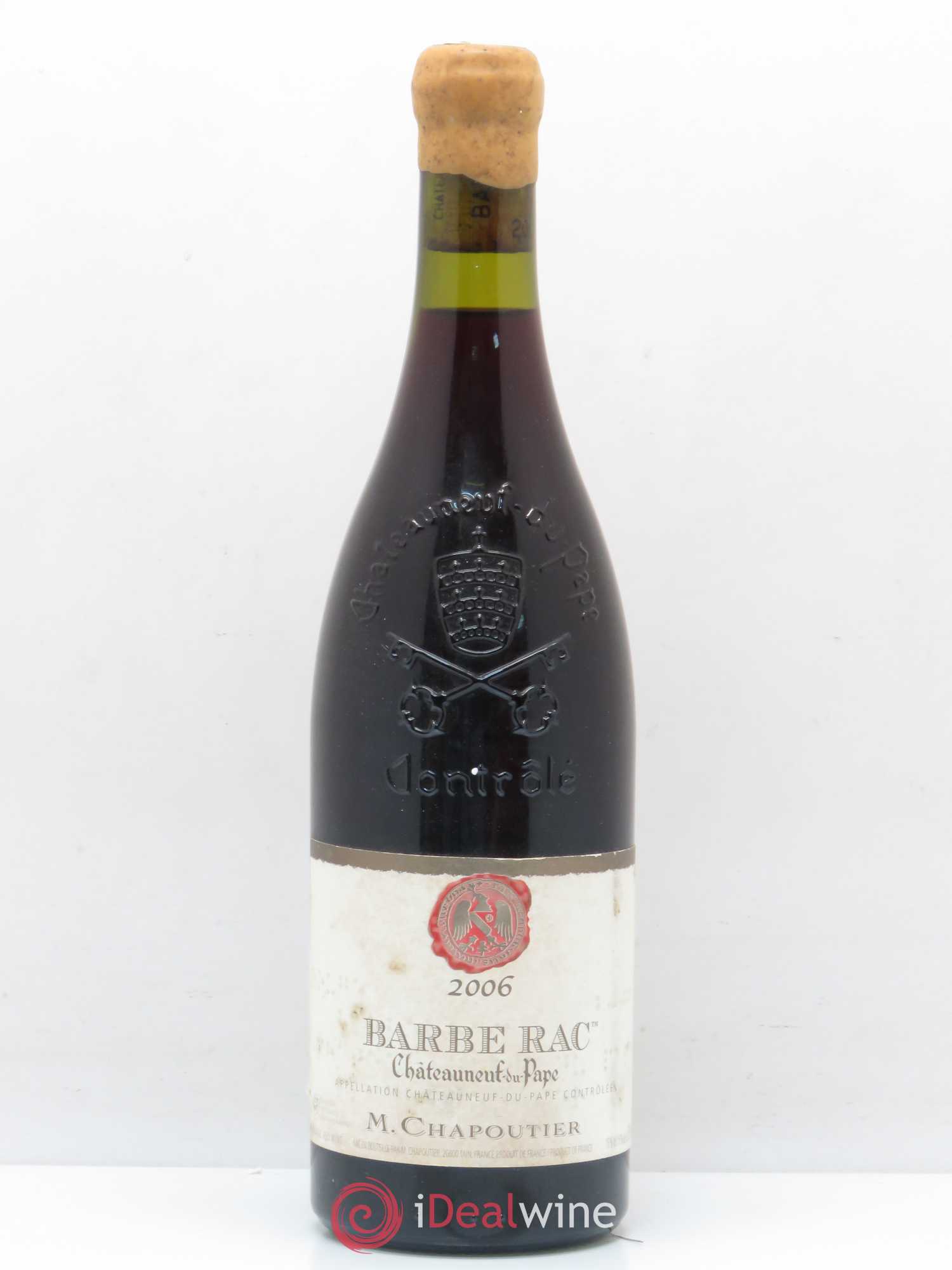 Châteauneuf-du-Pape Barbe Rac Chapoutier 2006 - Lot de 1 bouteille - 0