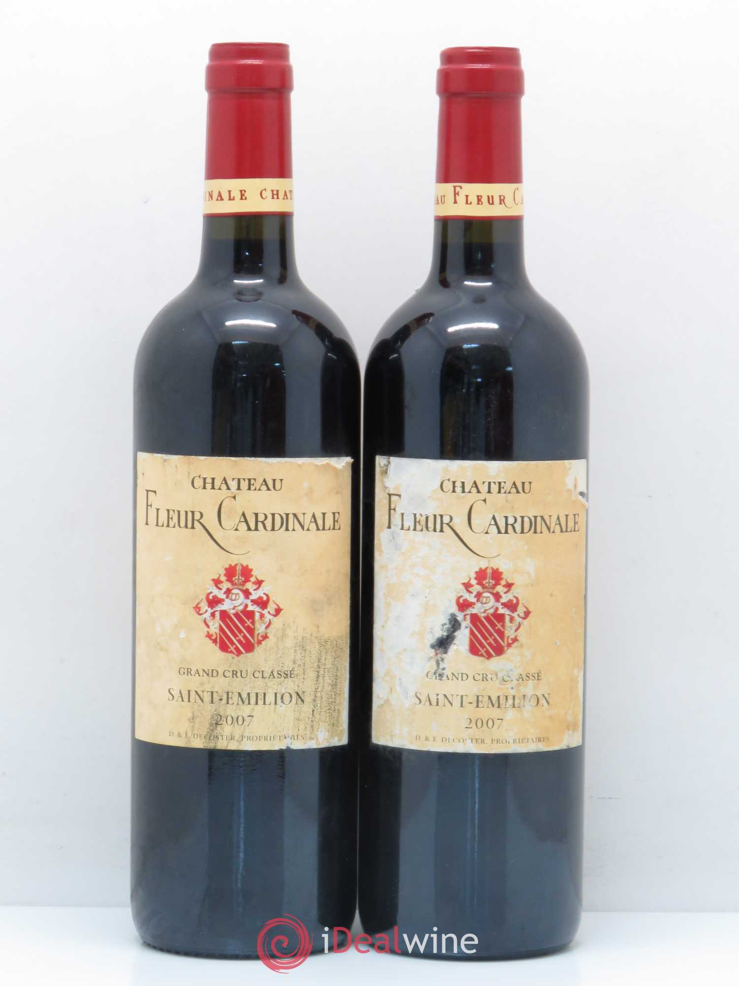 Château Fleur Cardinale Grand Cru Classé 2007 - Lot de 2 bouteilles - 0