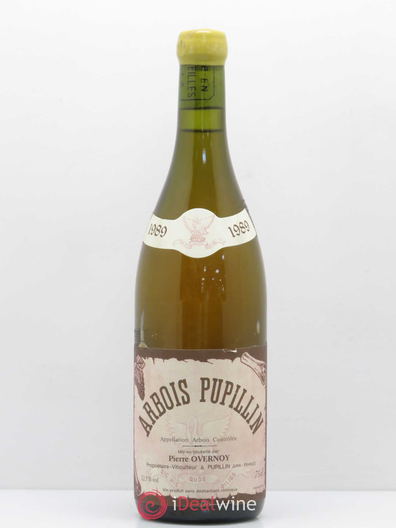 Arbois-Pupillin Savagnin (cire jaune) Overnoy-Houillon (Domaine) savagnin 1989 - Lot de 1 bouteille - 0