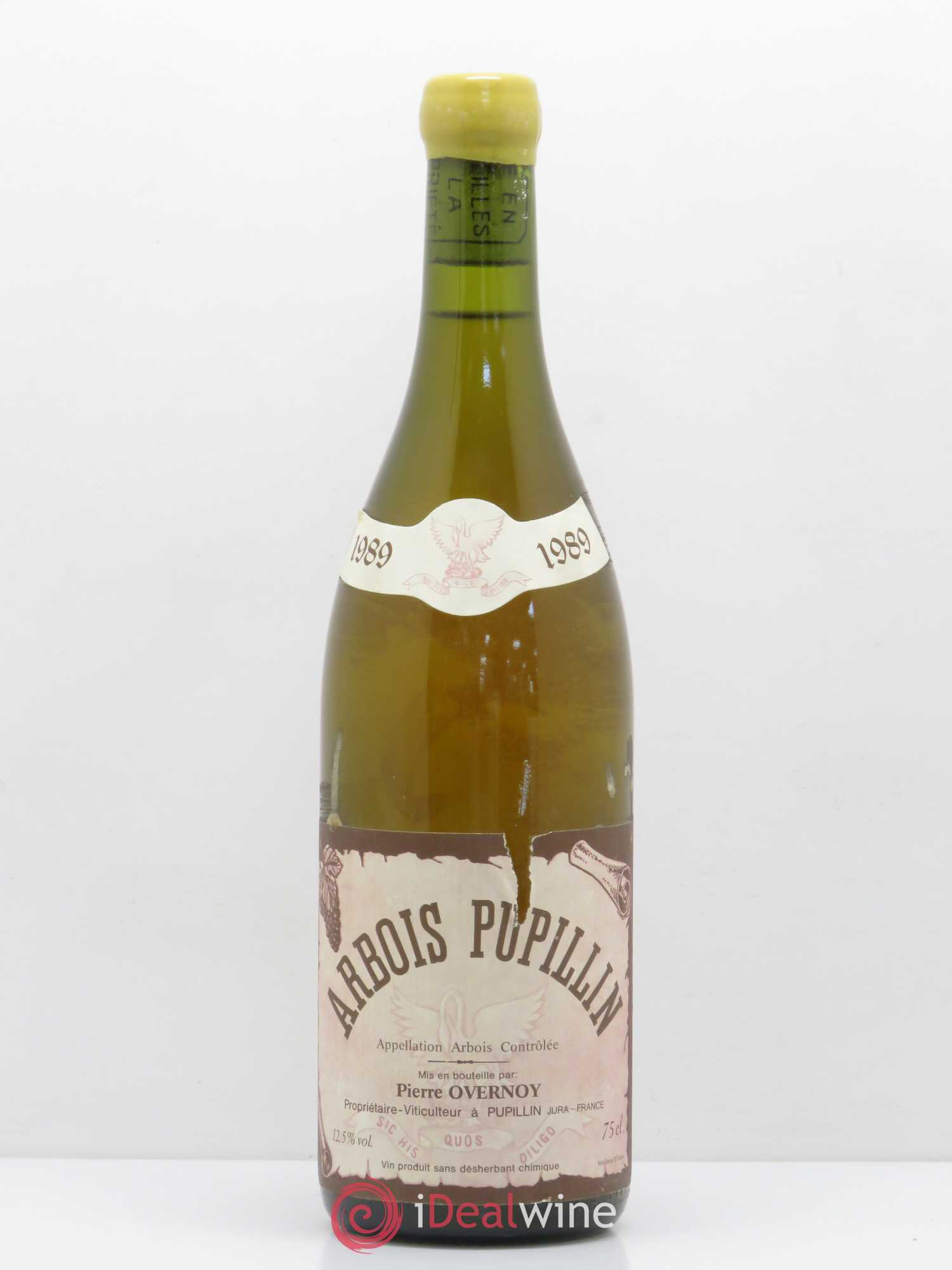 Arbois-Pupillin Savagnin (cire jaune) Overnoy-Houillon (Domaine) savagnin 1989 - Lot de 1 bouteille - 0