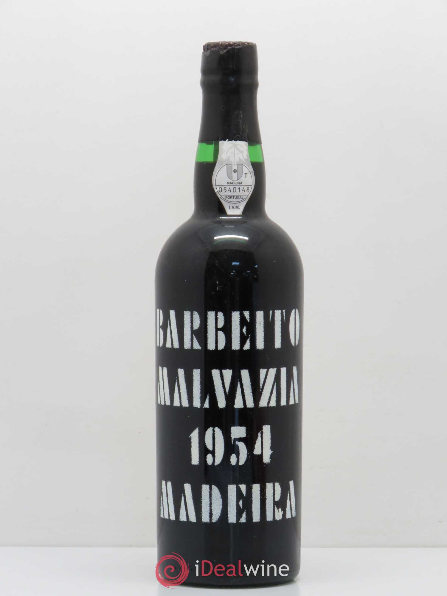 Portugal Barbeito Malvasia Madeira 1954 - Posten von 1 Flasche - 0