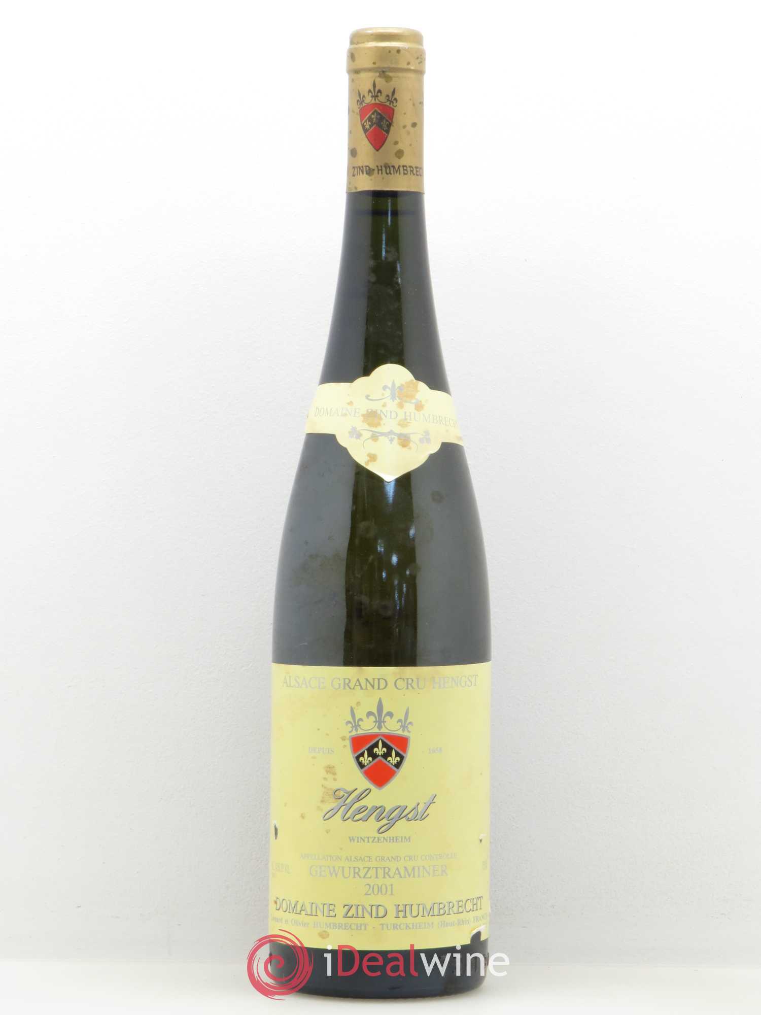 Alsace Gewurztraminer Zind-Humbrecht (Domaine) Grand Cru Hengst 2001 - Posten von 1 Flasche - 0