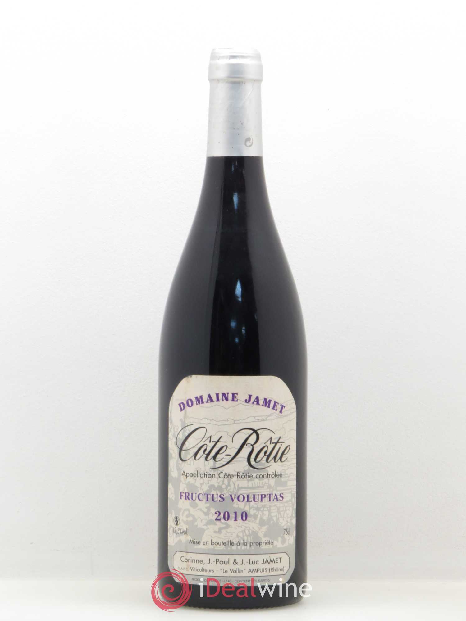 Côte-Rôtie Fructus Voluptas Jamet (Domaine) 2010 - Lot de 1 bouteille - 0