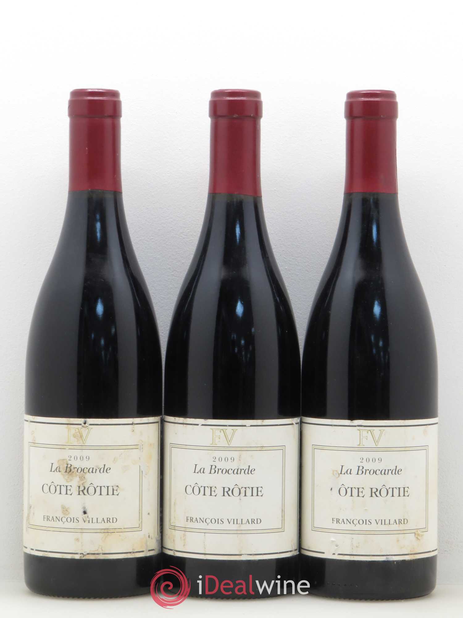 Côte-Rôtie La Brocarde François Villard 2009 - Lot de 3 bouteilles - 0