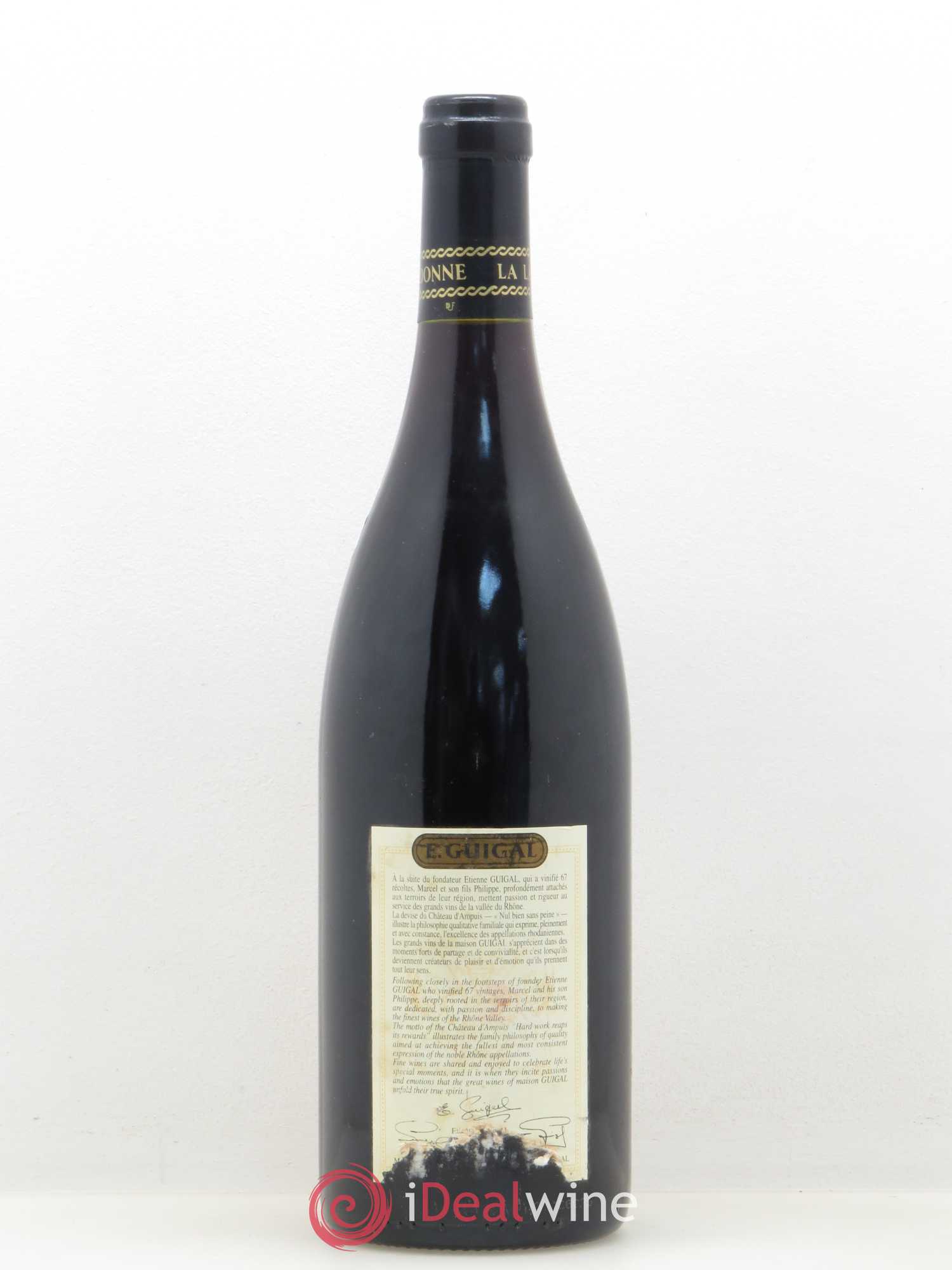 Côte-Rôtie La Landonne Guigal 2002 - Lot de 1 bouteille - 1
