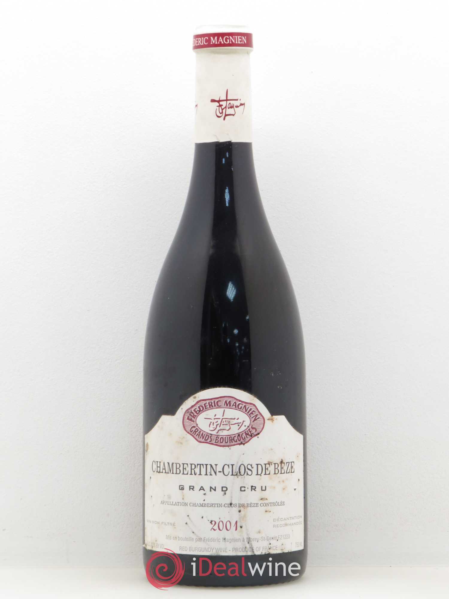 Chambertin Clos de Bèze Grand Cru Frédéric Magnien 2001 - Lot de 1 bouteille - 0