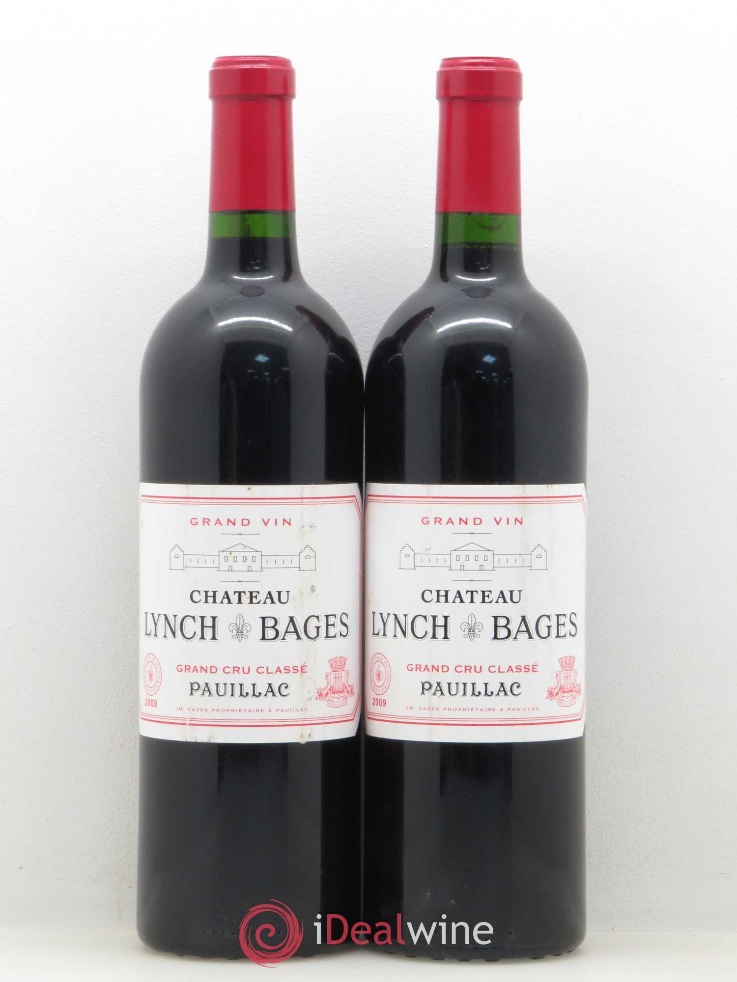 Château Lynch Bages 5ème Grand Cru Classé 2009 - Lot de 2 bouteilles - 0