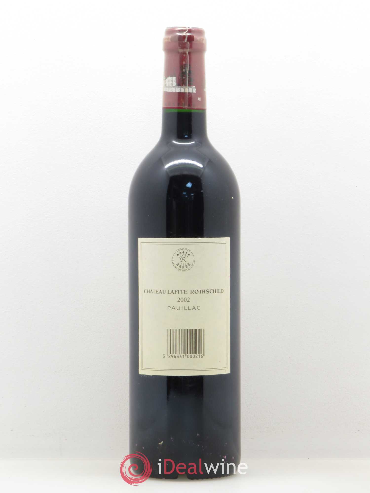 Château Lafite Rothschild 1er Grand Cru Classé 2002 - Lot de 1 bouteille - 1