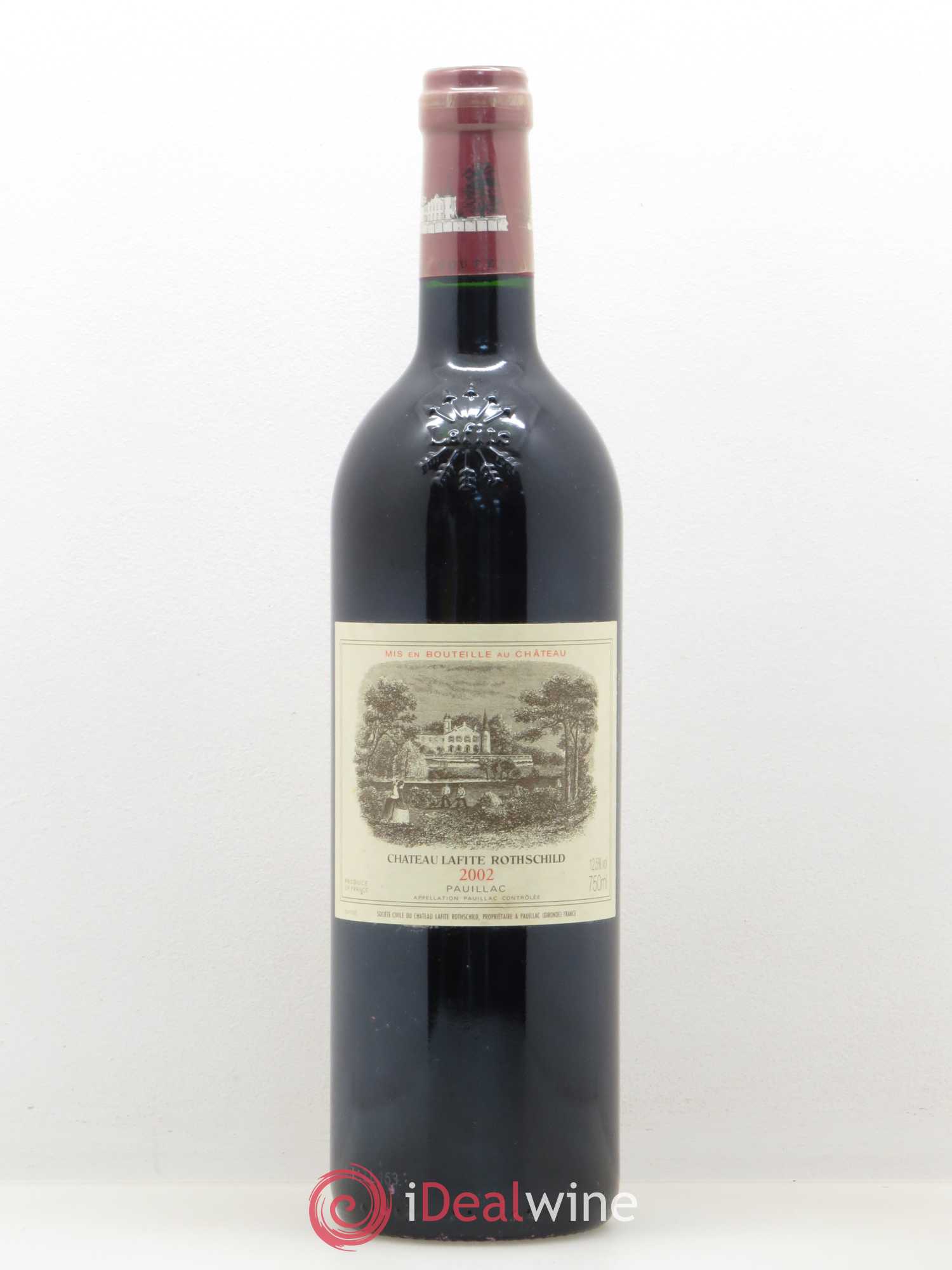 Château Lafite Rothschild 1er Grand Cru Classé 2002 - Lot de 1 bouteille - 0
