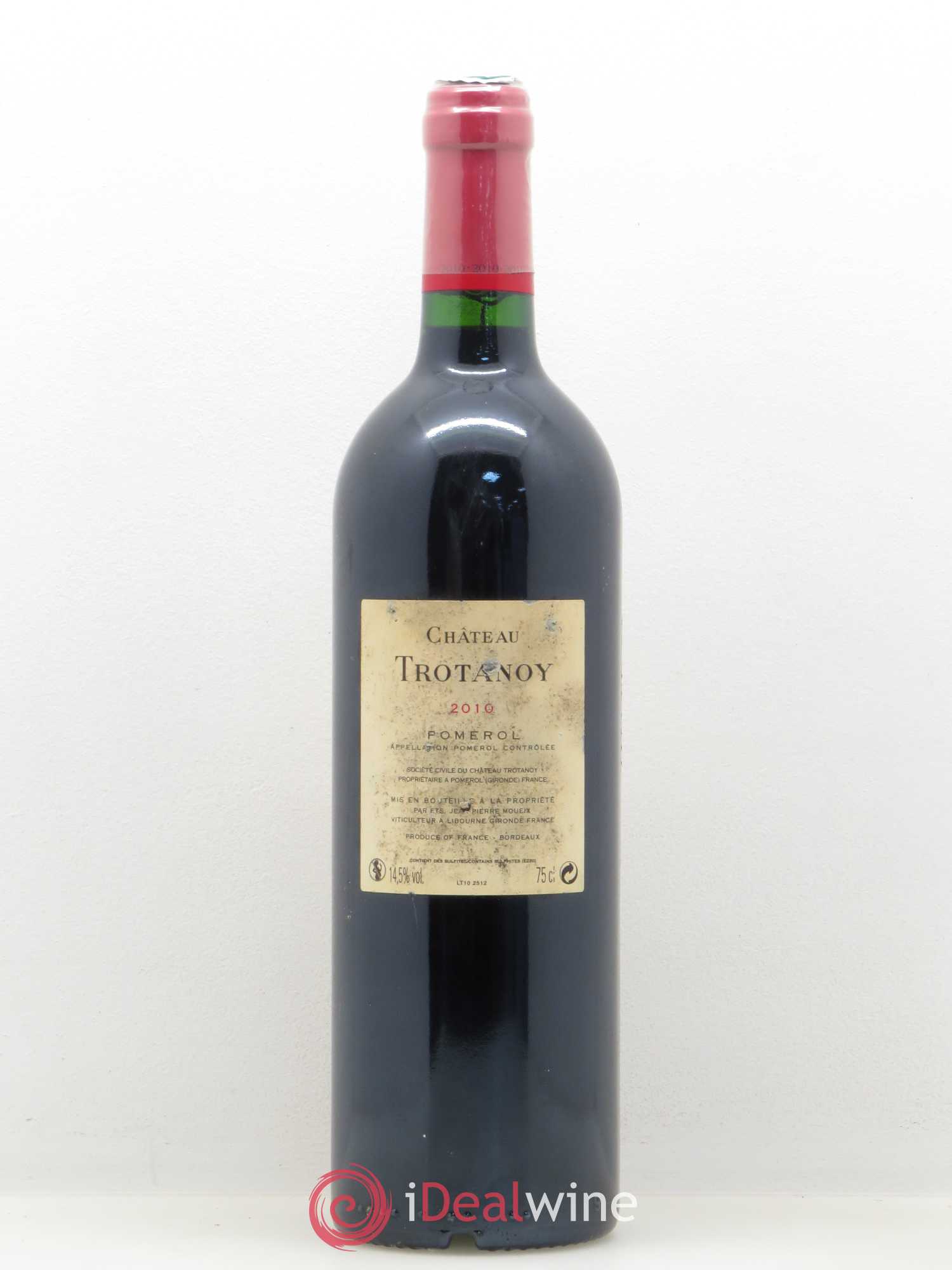 Château Trotanoy 2010 - Lot de 1 bouteille - 1