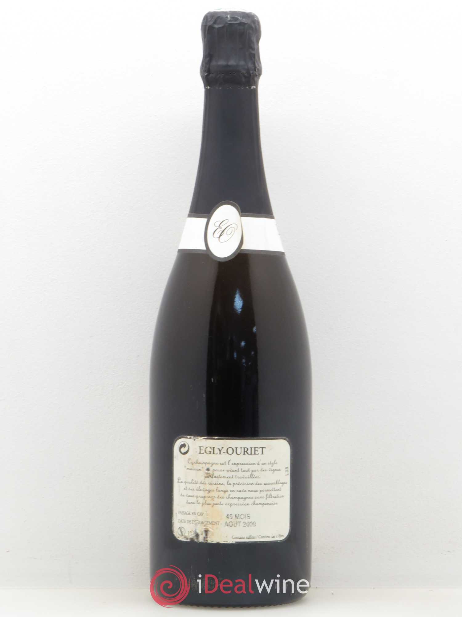 Blanc de Noirs Les Crayères Vieilles vignes Egly-Ouriet - Lot de 1 bouteille - 1