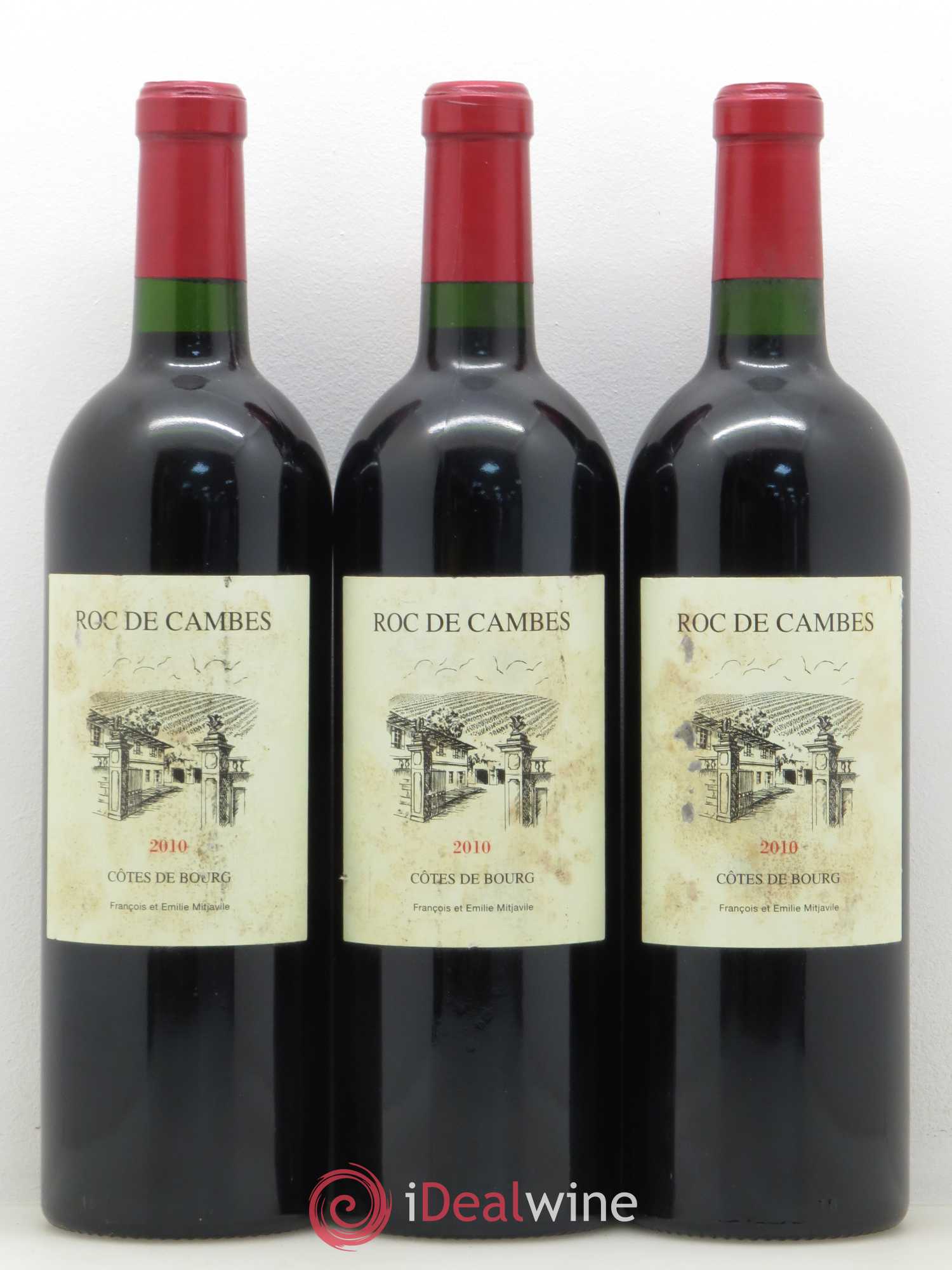 Roc de Cambes 2010 - Posten von 6 Flaschen - 1