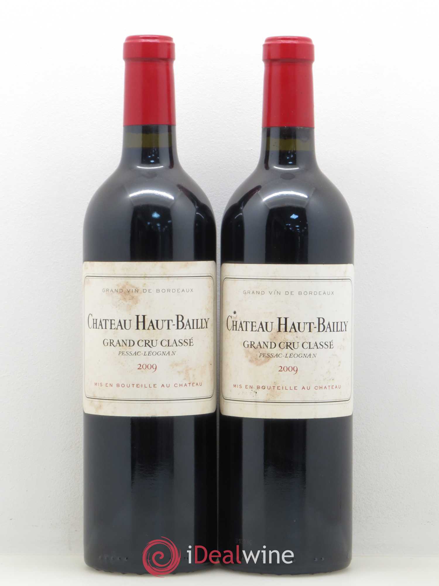 Château Haut-Bailly Cru Classé de Graves 2009 - Lot de 2 bouteilles - 0