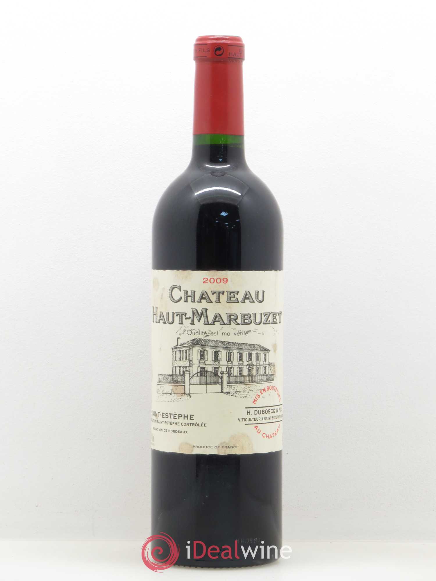 Château Haut Marbuzet 2009 - Lot de 1 bouteille - 0