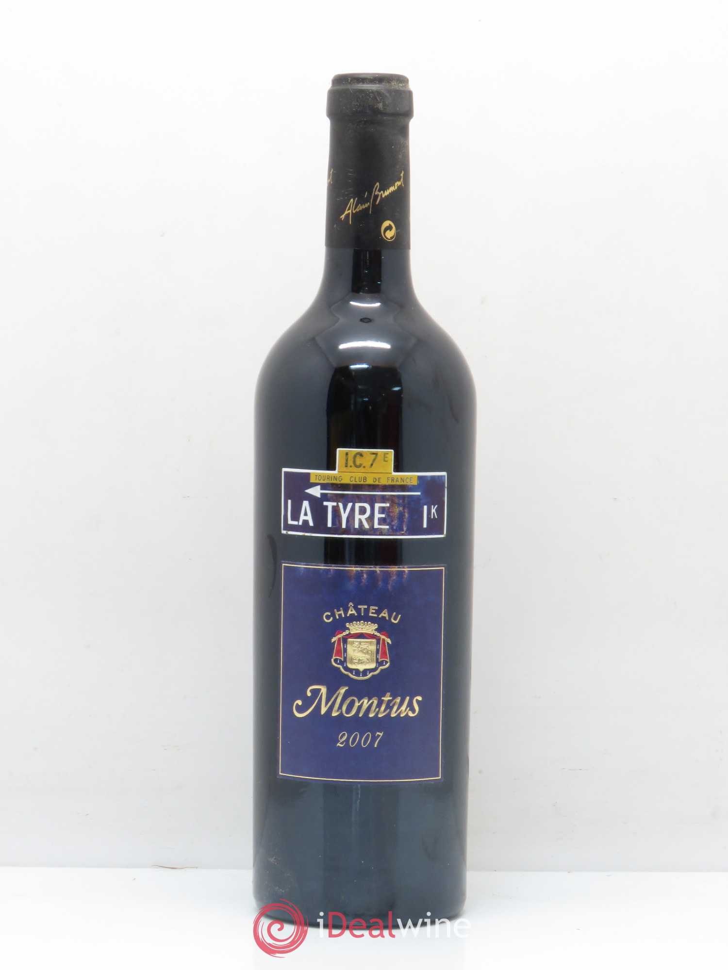 Madiran Château Montus-La Tyre Alain Brumont 2007 - Lot de 1 bouteille - 0