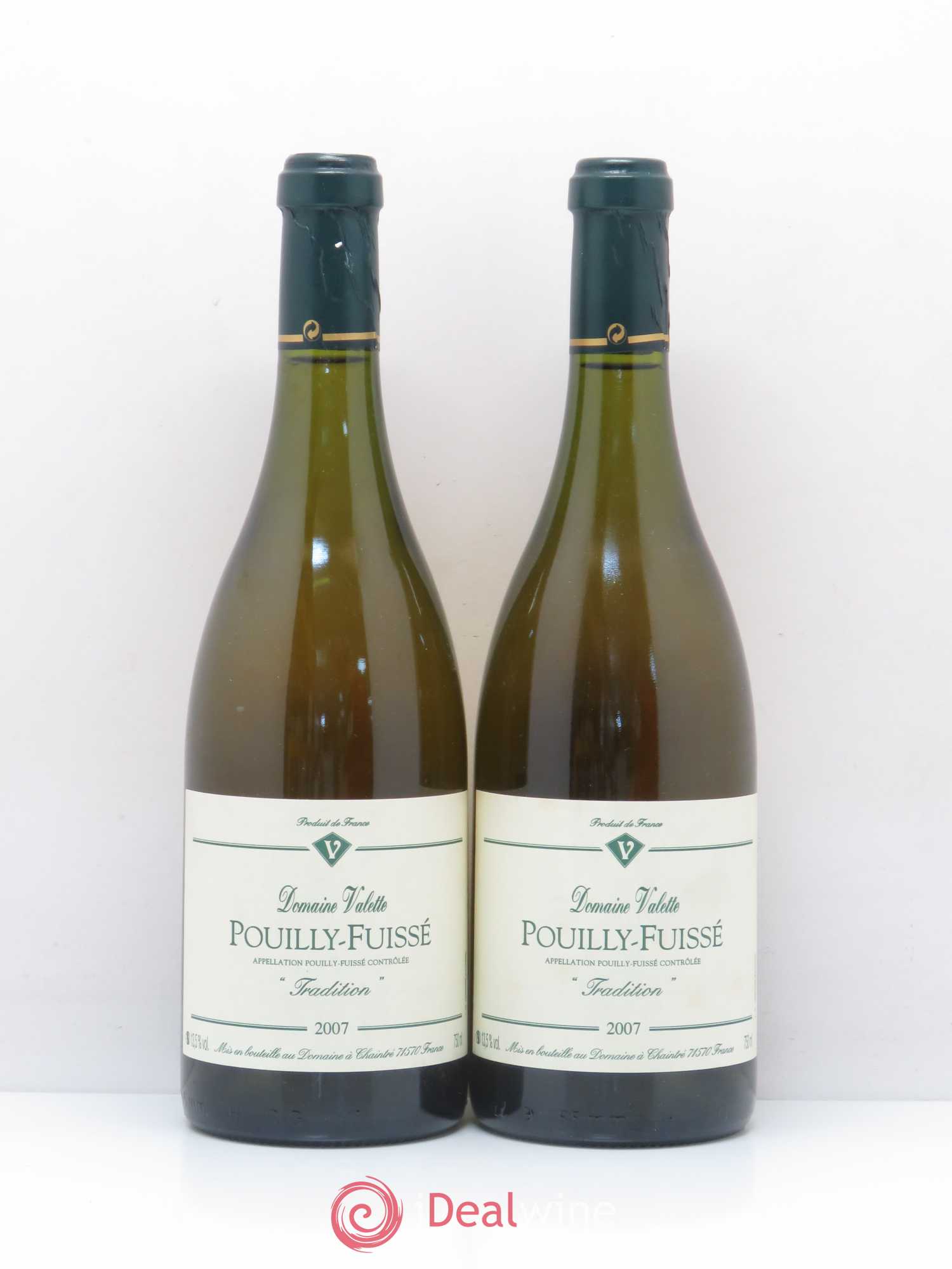 Pouilly-Fuissé Tradition Valette (Domaine) 2007 - Lot de 2 bouteilles - 0