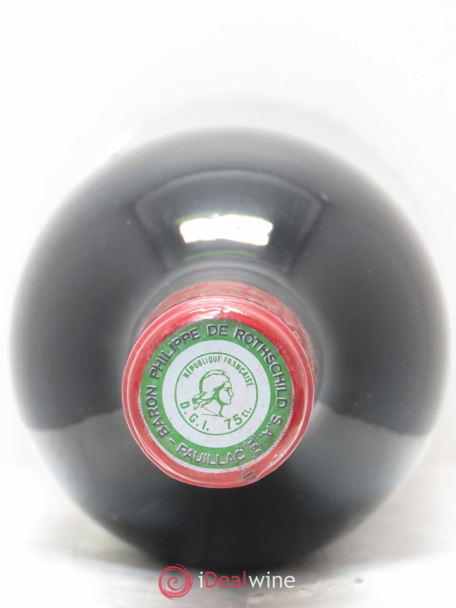 Château Mouton Rothschild 1er Grand Cru Classé 1982 - Lot de 1 bouteille - 1