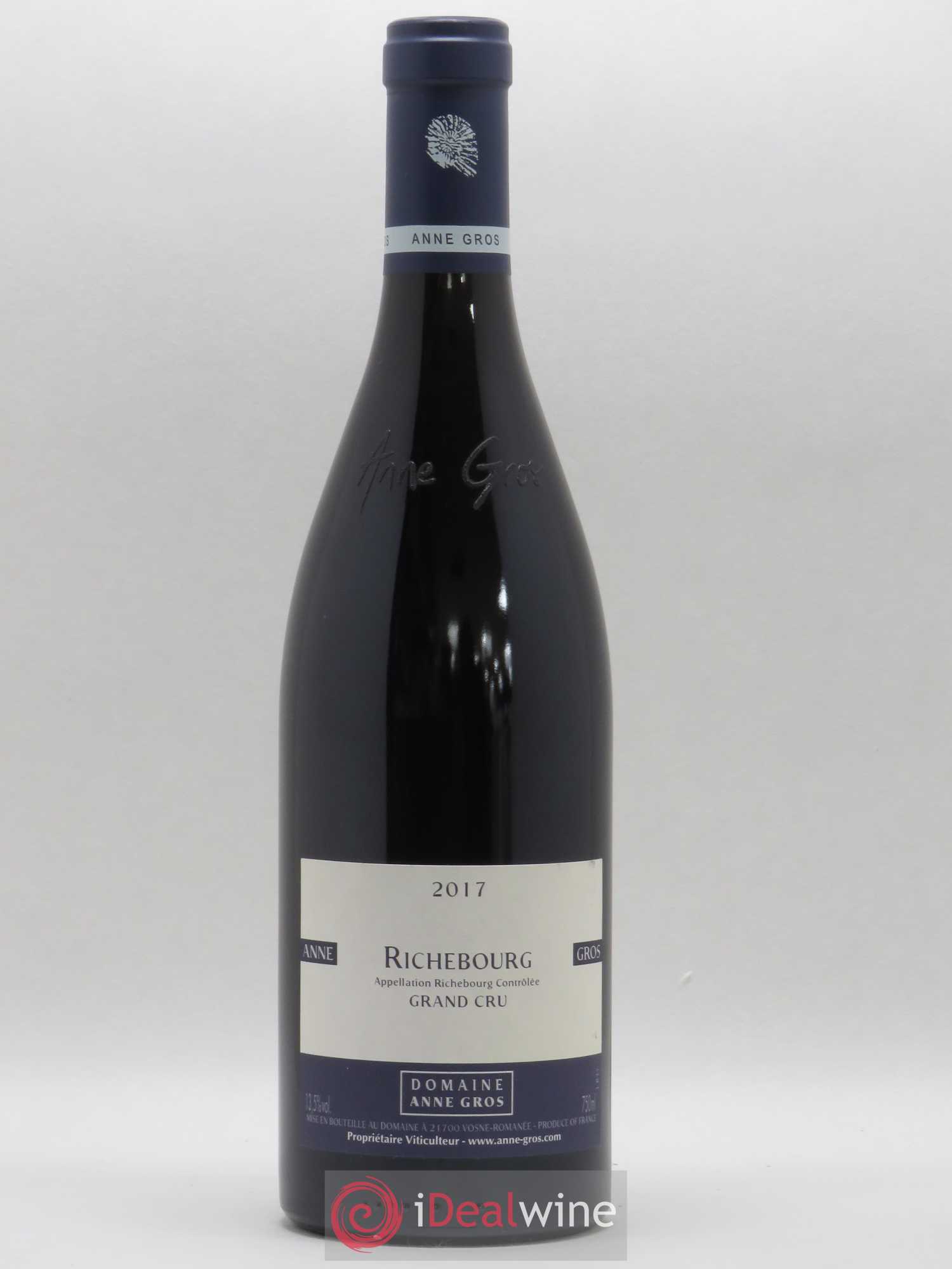Richebourg Grand Cru Anne Gros 2017 - Lot de 1 bouteille - 0