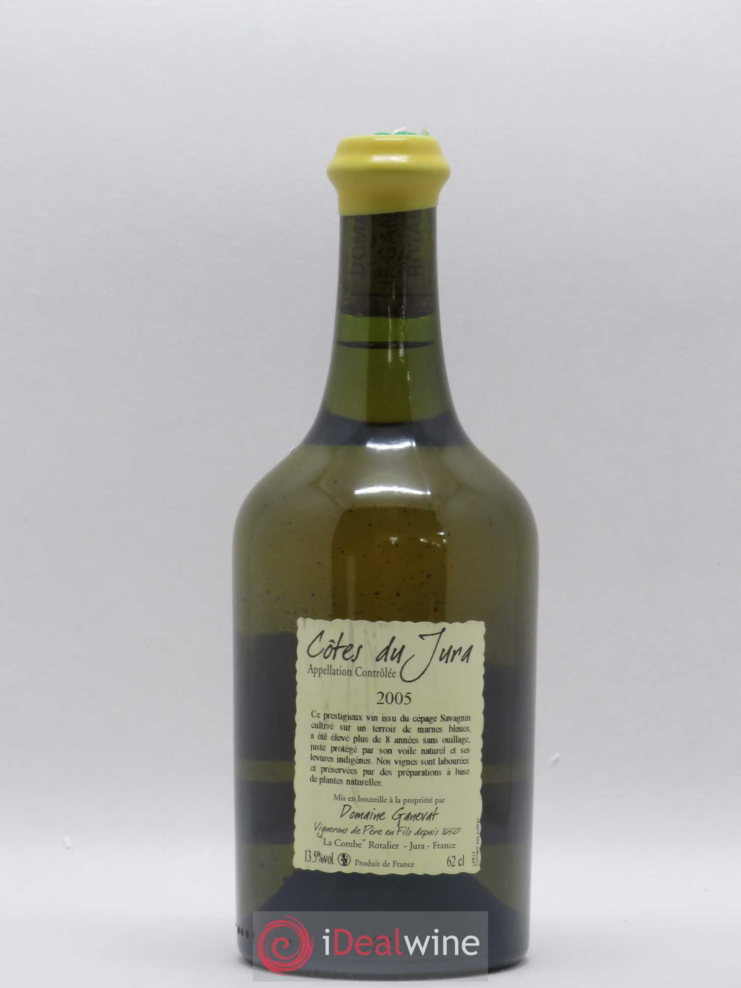 Arbois Vin Jaune Anne et Jean François Ganevat 2005 - Lot de 1 bouteille - 1